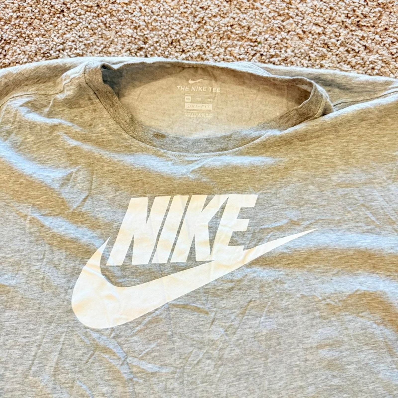 Nike Grey nike long sleeve shirt Size US XXL / EU 58 / 5 - 3 Thumbnail