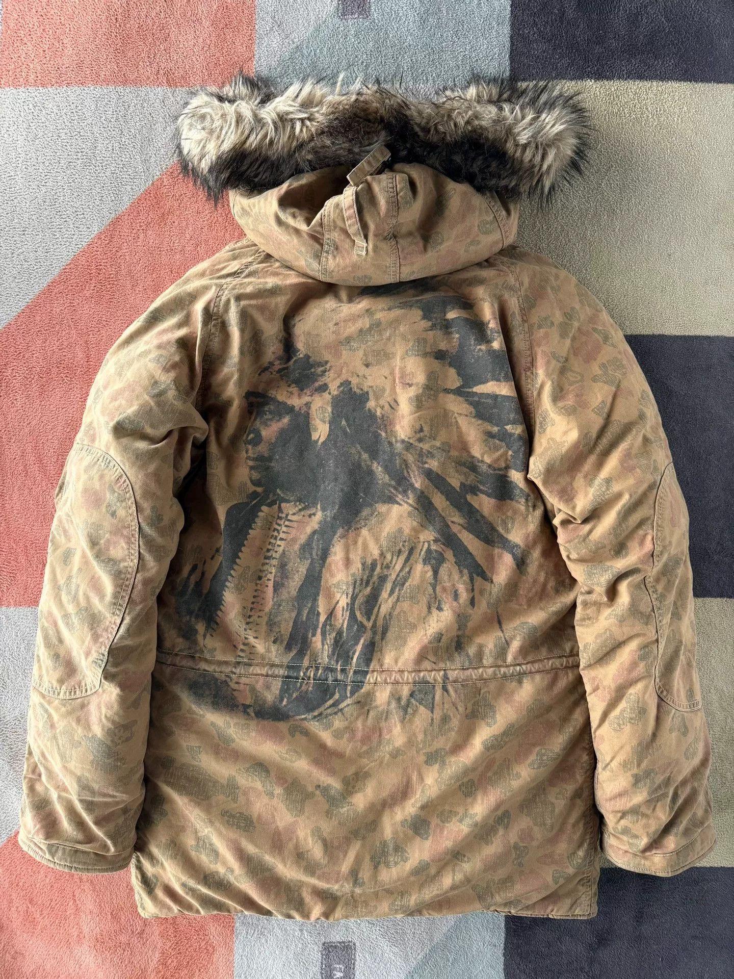 Denim & Supply Ralph Lauren Ralph Lauren Denim Supply DS Indian Print Down Jacket Size US XS / EU 42 / 0 - 1 Thumbnail