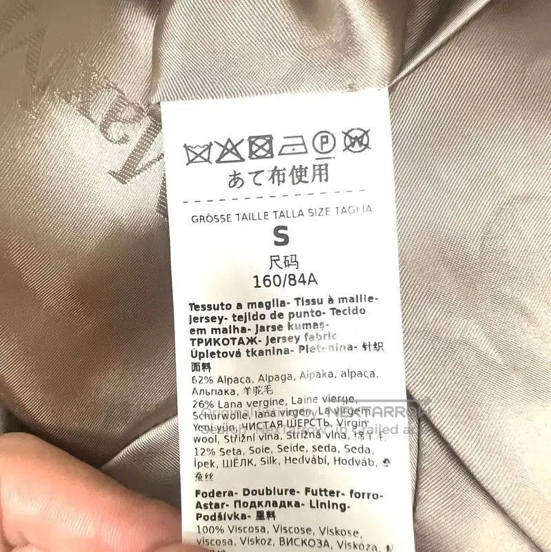 Max Mara MaxMara Gray Cotton Women's Coat . Size S / US 4 / IT 40 - 5 Thumbnail