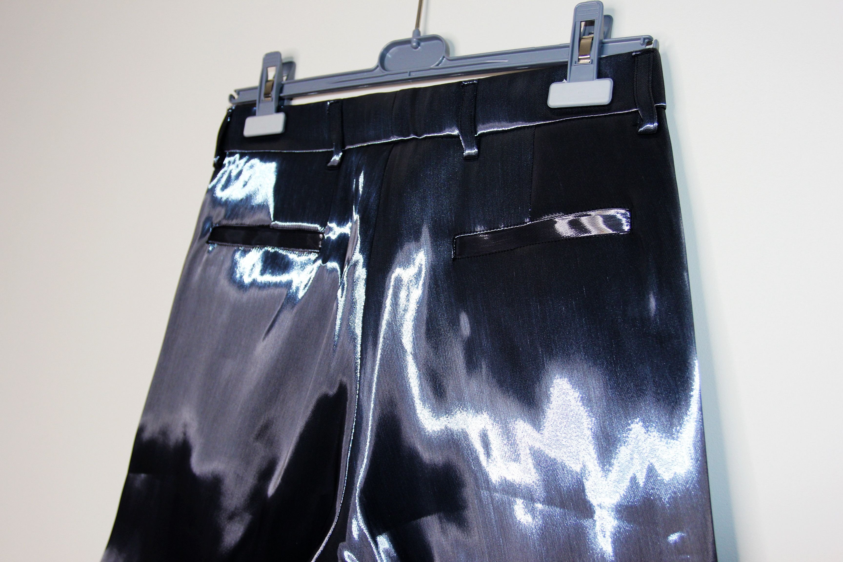 Heliot Emil BNWT AW23 HELIOT EMIL LIQUID METAL PANTS 44 Size US 28 / EU 44 - 6 Thumbnail