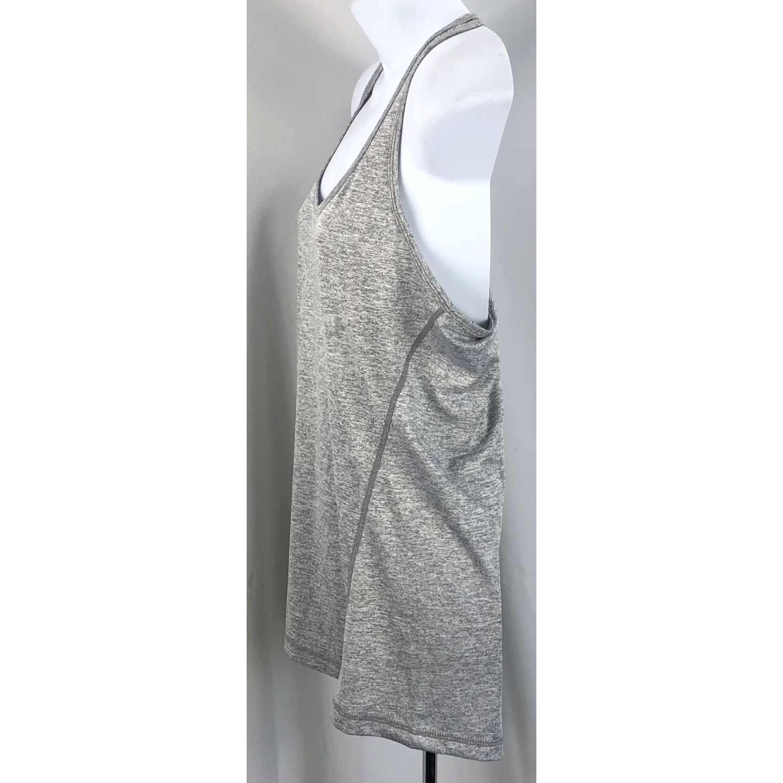 Vintage Icyzone Halter Tank Top M Gray ScoopNeck Yoga Workout Activewear Exercise Sleeveless Hippy? Size M / US 6-8 / IT 42-44 - 2 Thumbnail