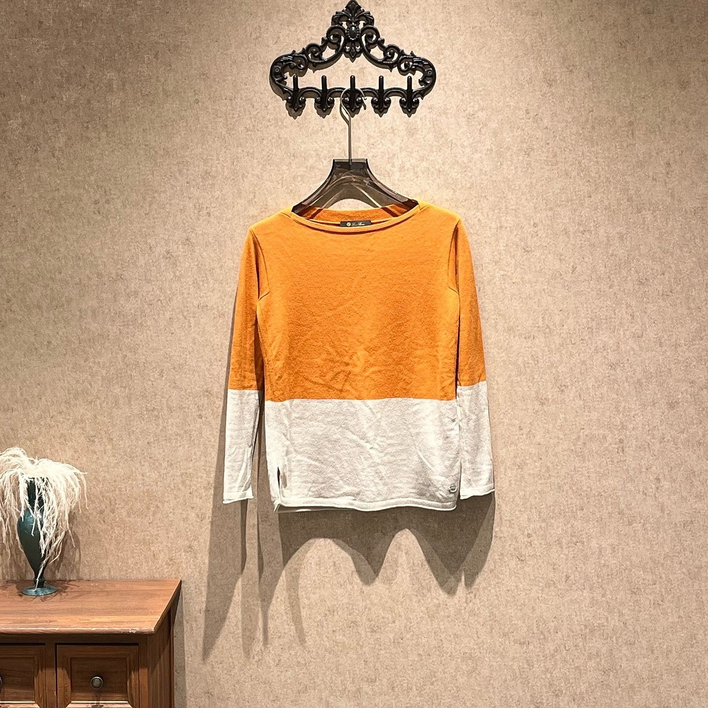 Loro Piana Loro Piana Colorblock Cashmere Sweater Size 38 Size XS / US 0-2 / IT 36-38 - 1 Thumbnail