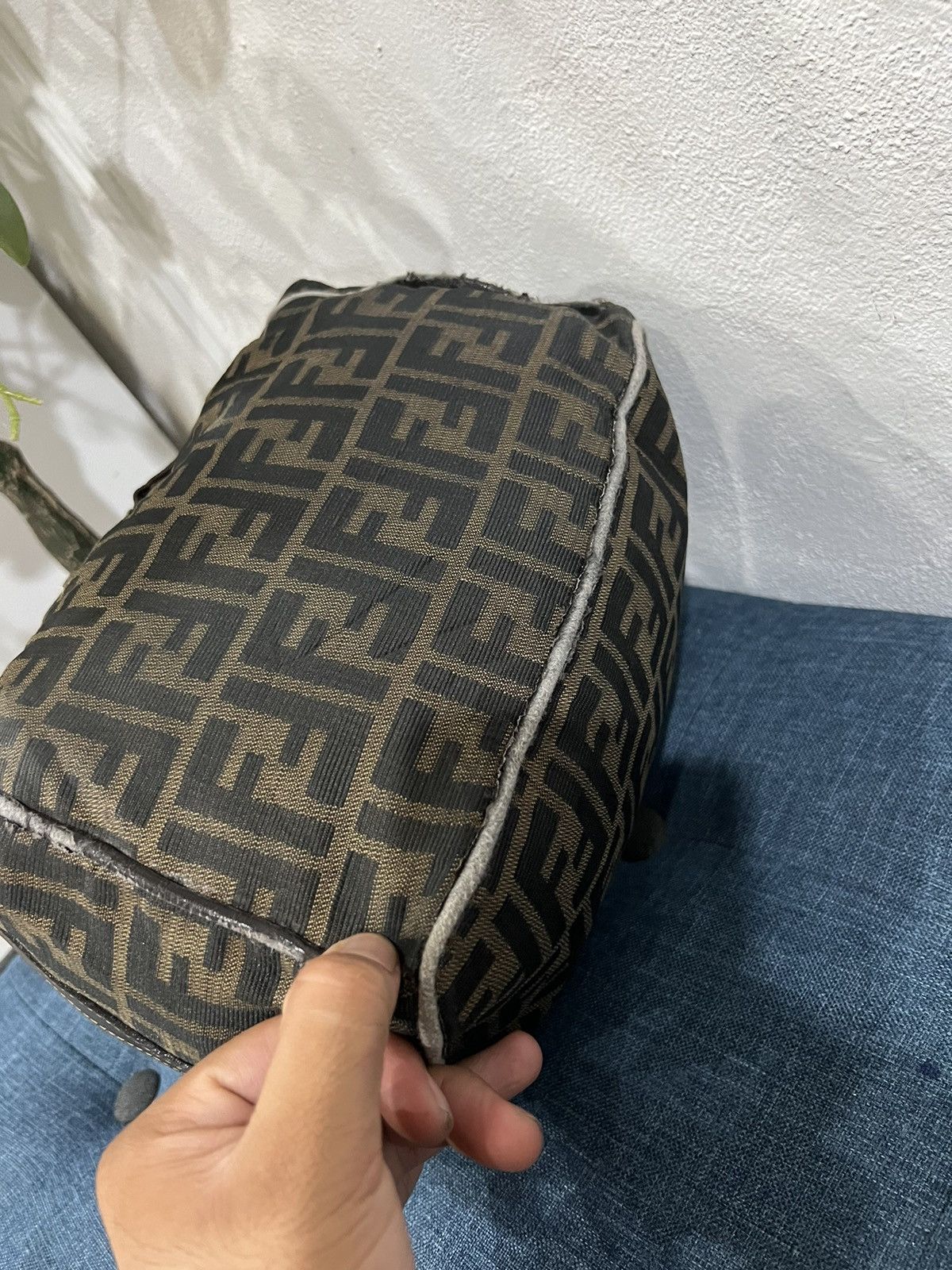 Fendi × Vintage VINTAGE FENDI ZUCCA VANITY CASE BAG Size ONE SIZE - 11 Thumbnail