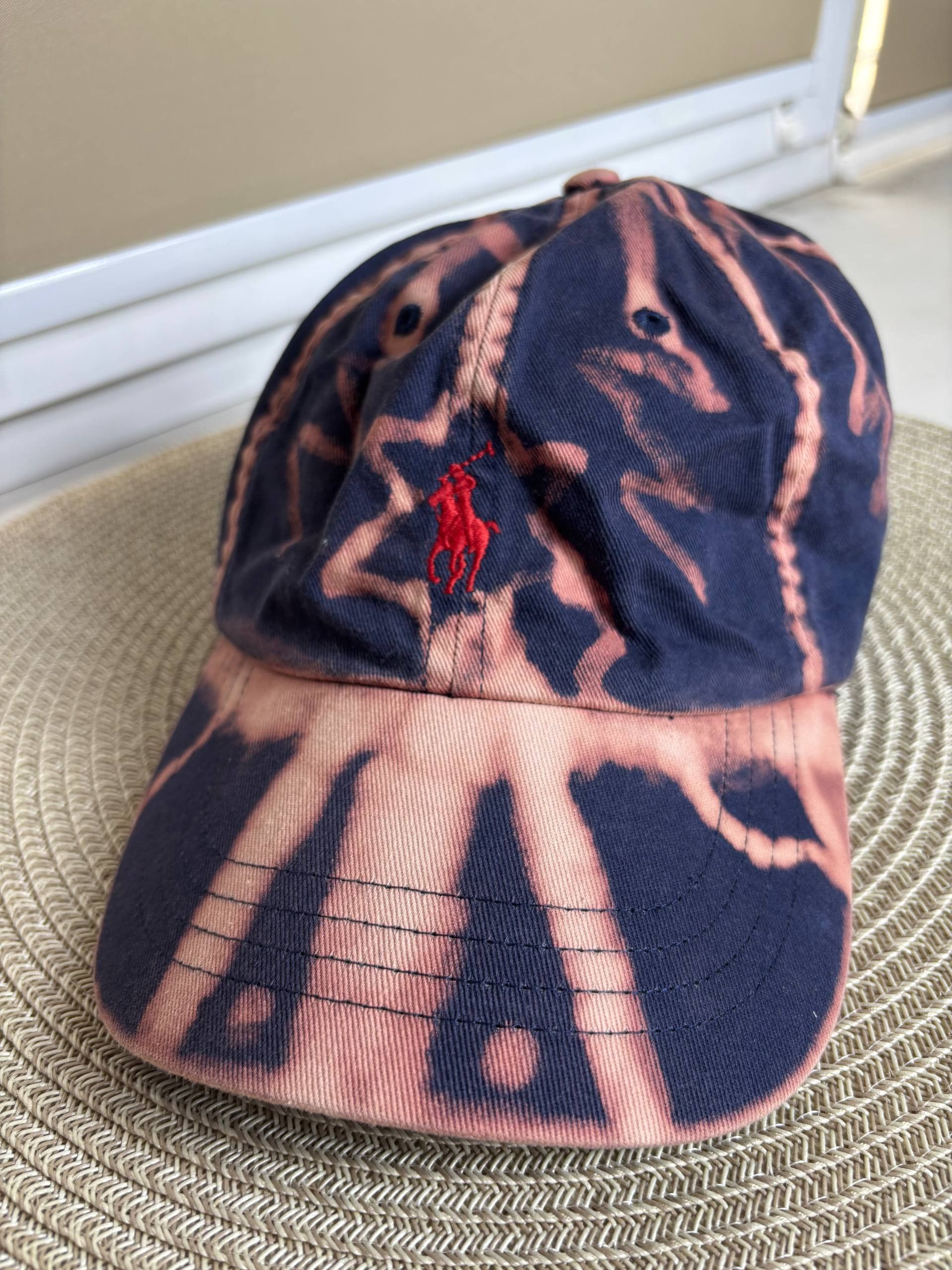 Polo Ralph Lauren Polo Ralph Lauren 1 of 1 Custom Handmade Cap Hat O/S PRL Size ONE SIZE - 4 Thumbnail