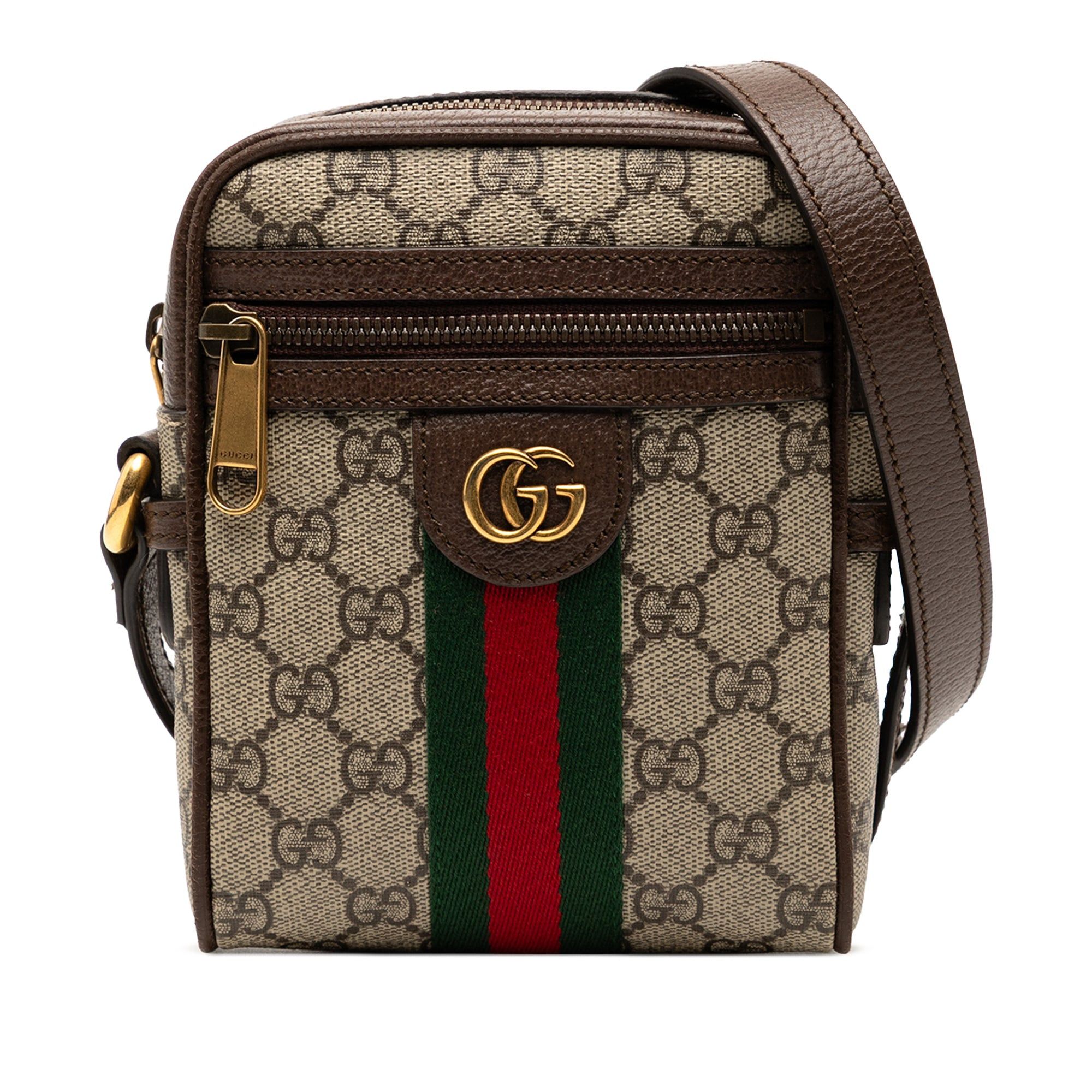 Gucci Mini GG Supreme Ophidia Crossbody Size ONE SIZE - 1 Thumbnail
