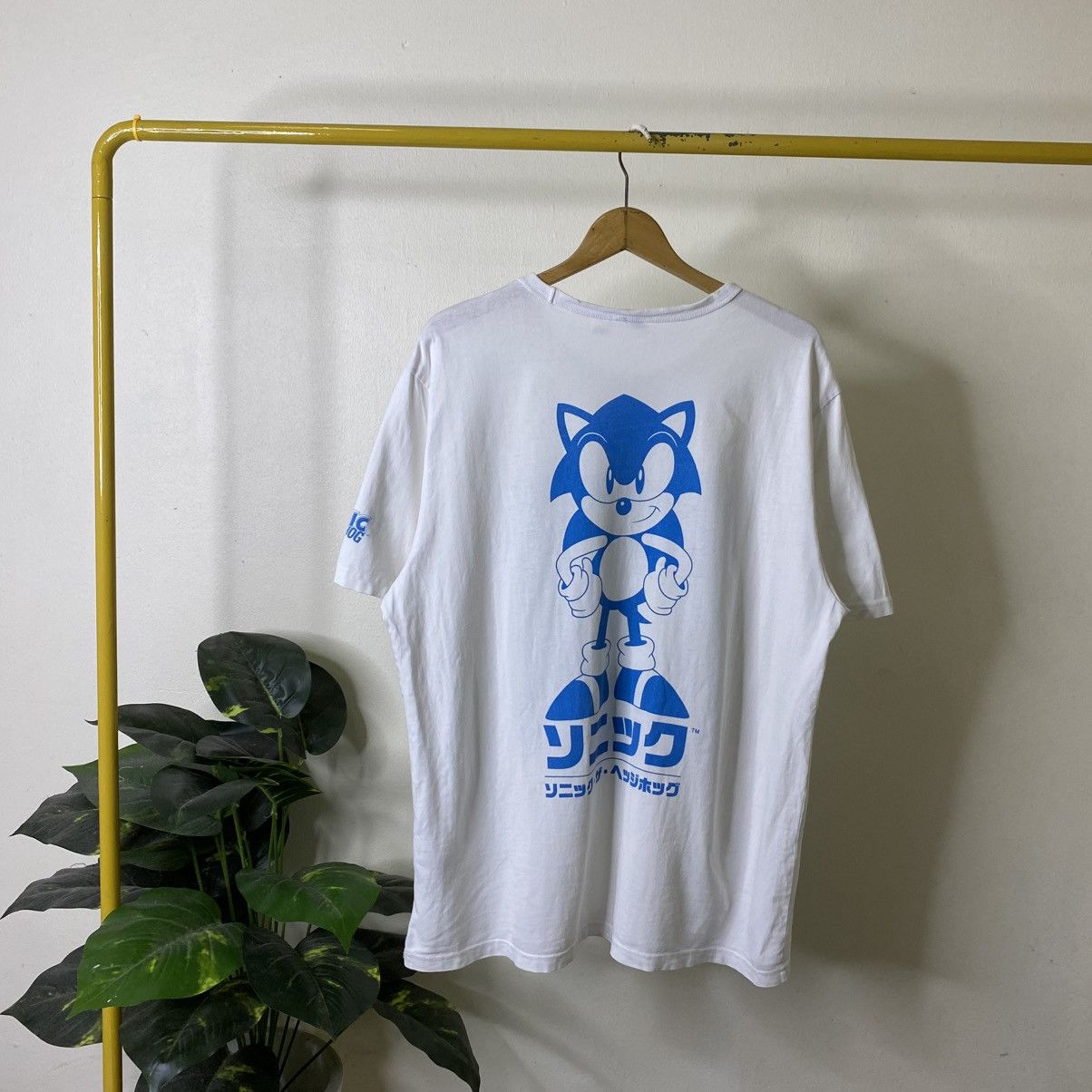 Vintage Y2K Sonic The Hedgehog Video Games x H&M Collaboration Tee Size US XL / EU 56 / 4 - 1 Thumbnail