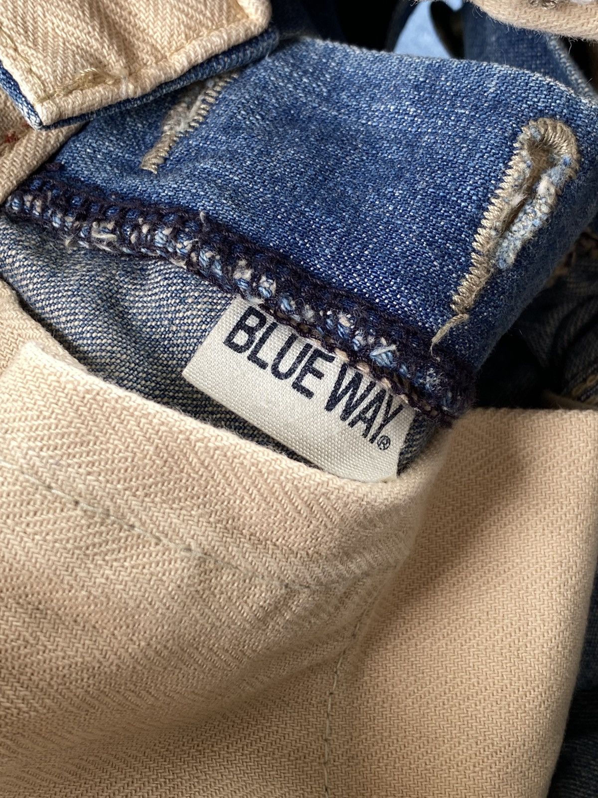 Japanese Brand × Jean × Sassafras Blue Way Japan Gardener Jeans Sassafras Inspire 🇯🇵 Size US 33 - 17 Thumbnail