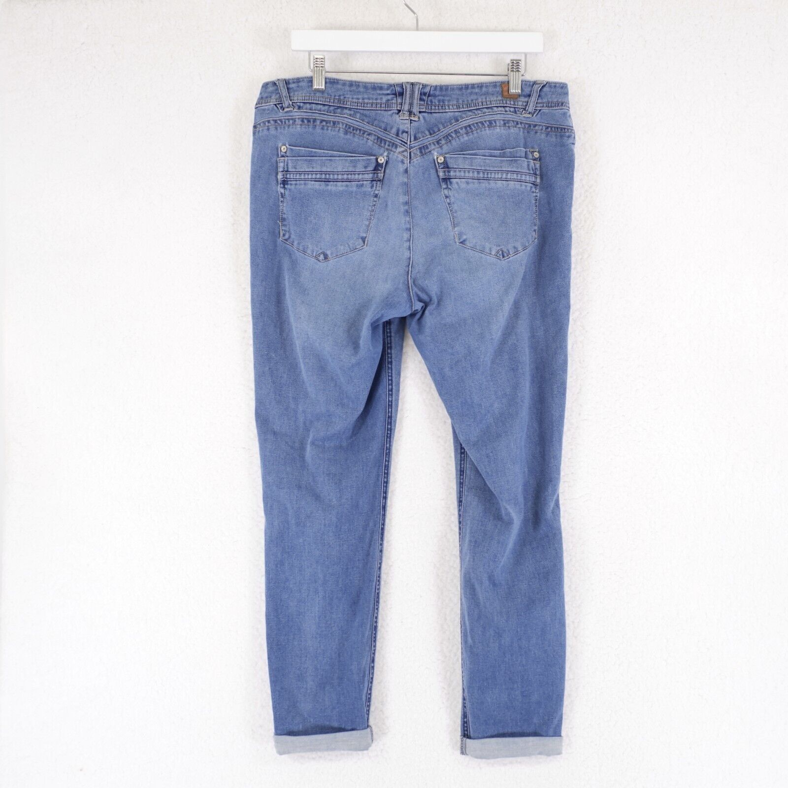 Designer Democracy Freedom Jegging Light Blue Denim Jeans Size 14 35/ Size 36" / US 14 / IT 50 - 6 Thumbnail