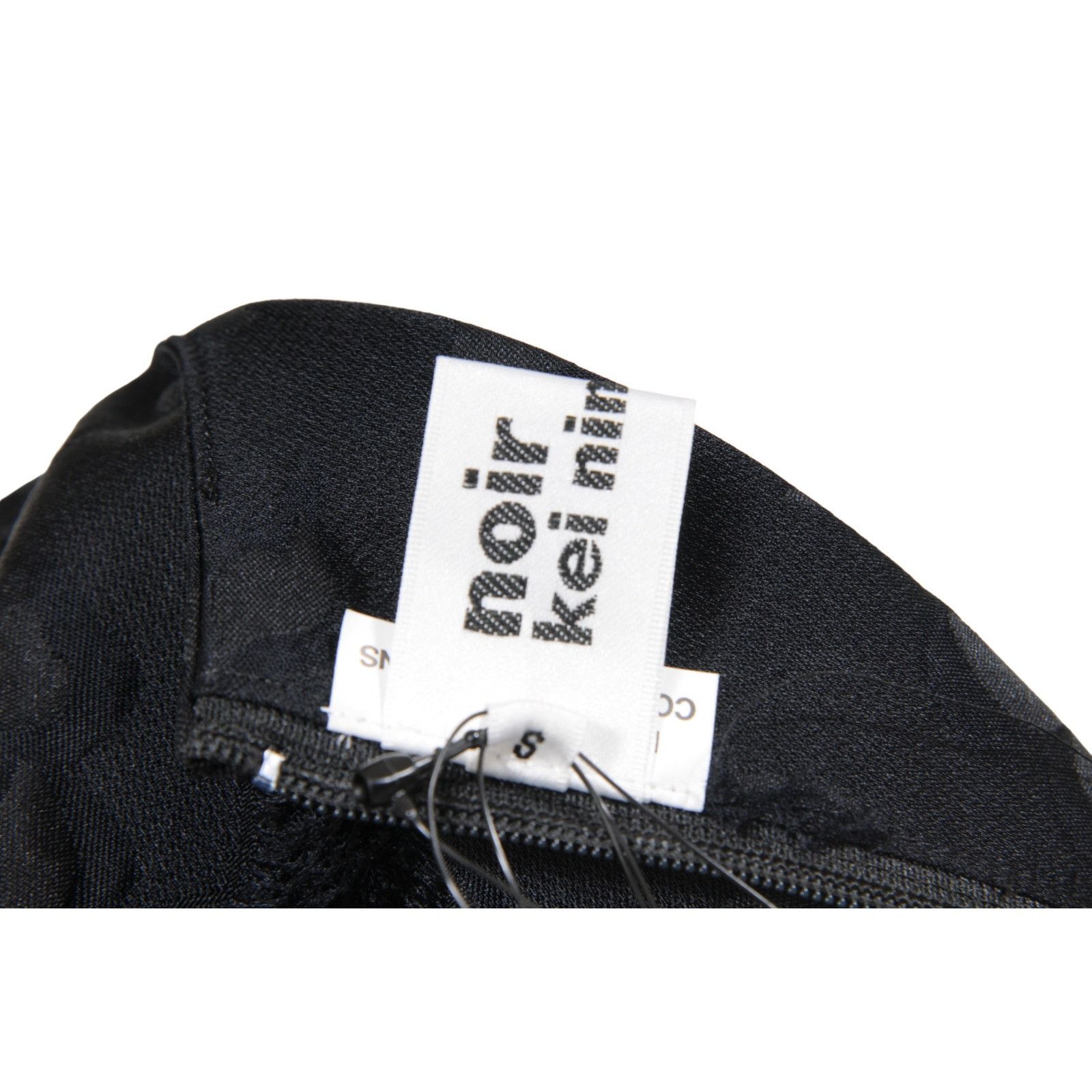 Noir Kei Ninomiya Noir Kei Ninomiya Comme De Garcons Midi Dress Black Size S / US 4 / IT 40 - 10 Thumbnail