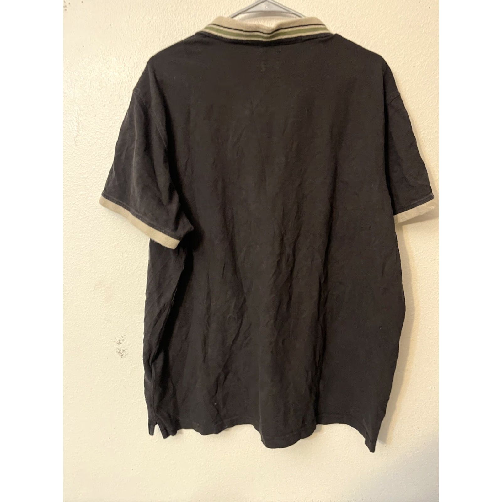 Vintage Levi’s Polo Shirt Men’s XXL Short Sleeve Black Solid Cotton Polo Shirt Size US XXL / EU 58 / 5 - 3 Thumbnail