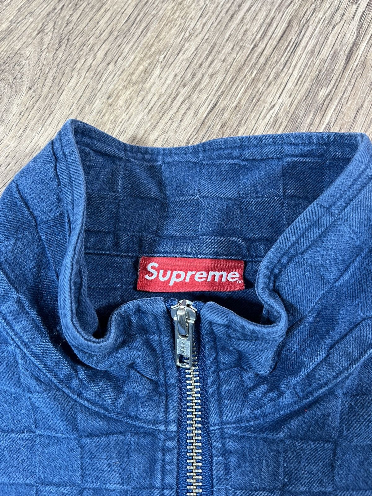 Supreme Supreme Herringbone Half Zip Size US M / EU 48-50 / 2 - 6 Thumbnail