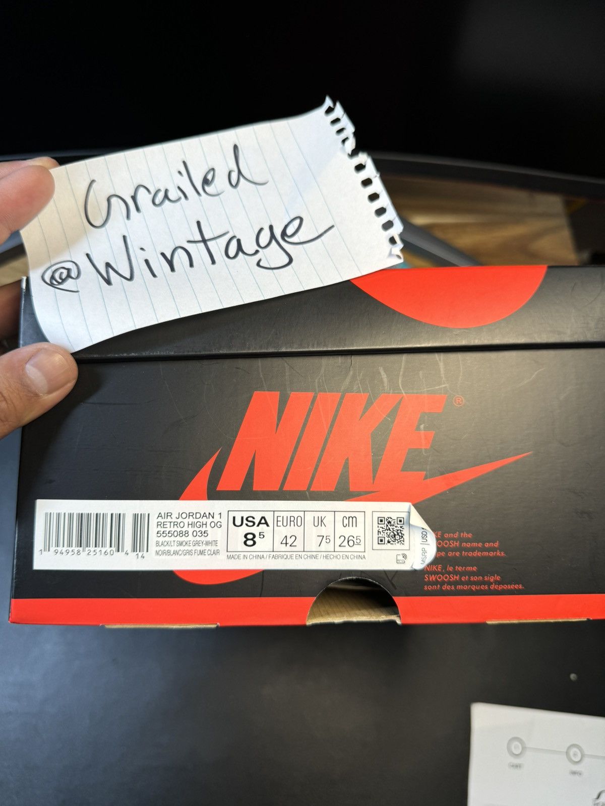 Jordan Brand × Nike Jordan 1 High - Shadow 2.0 - 8.5M — Almost New Condition Size US 8.5 / EU 41-42 - 23 Thumbnail