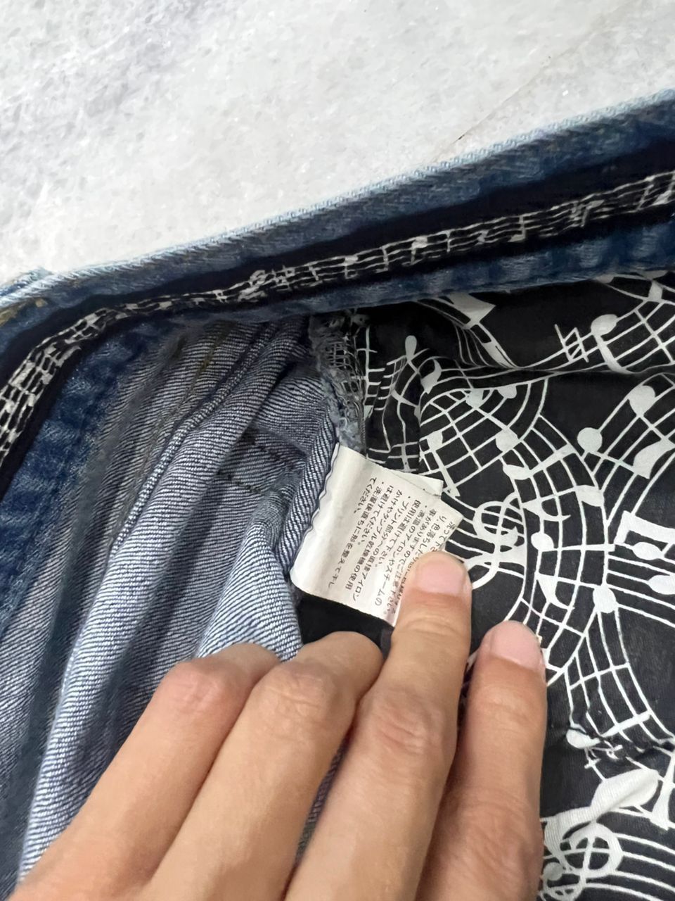 Number (N)ine Number (nine) Takahiro Miyashita denime jeans Size US 33 - 11 Thumbnail