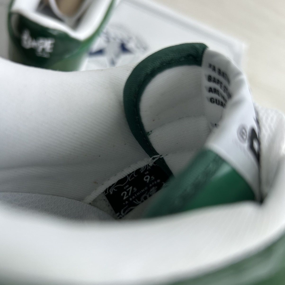 Bape VERY RARE OG 2009 A BATHING APE SHIBUYA EXCLUSIVE BAPESTA Size US 9.5 / EU 42-43 - 8 Thumbnail