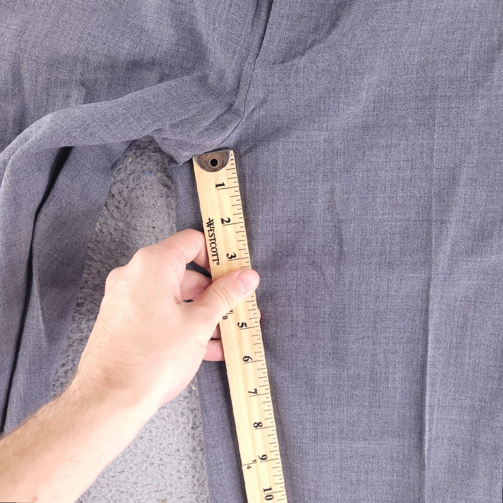 Banana Republic Banana Republic Pants Mens 32x30 Gray Wool Straight Relaxed Fit Dress Casual Dress Pants Mens Gray Wool 32x30 Banana Republic Size US 32 / EU 48 - 4 Thumbnail