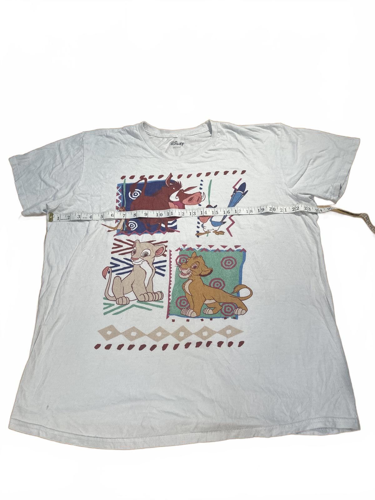 Disney Lion King x Disney Men's XL White Cotton Tee Size ONE SIZE - 5 Thumbnail