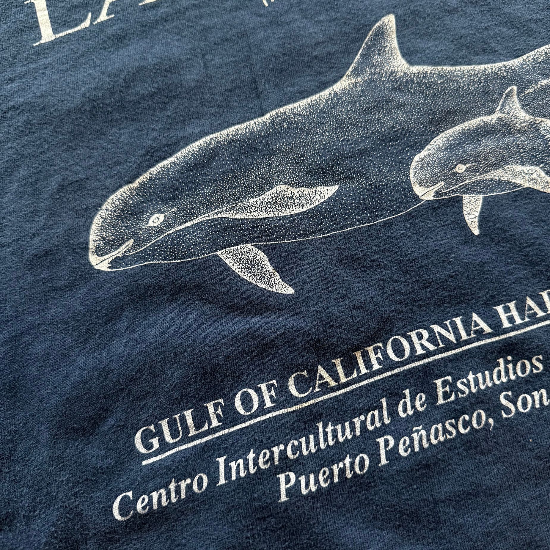 Vintage 1990s Vintage Whale Tee Size US XL / EU 56 / 4 - 3 Thumbnail