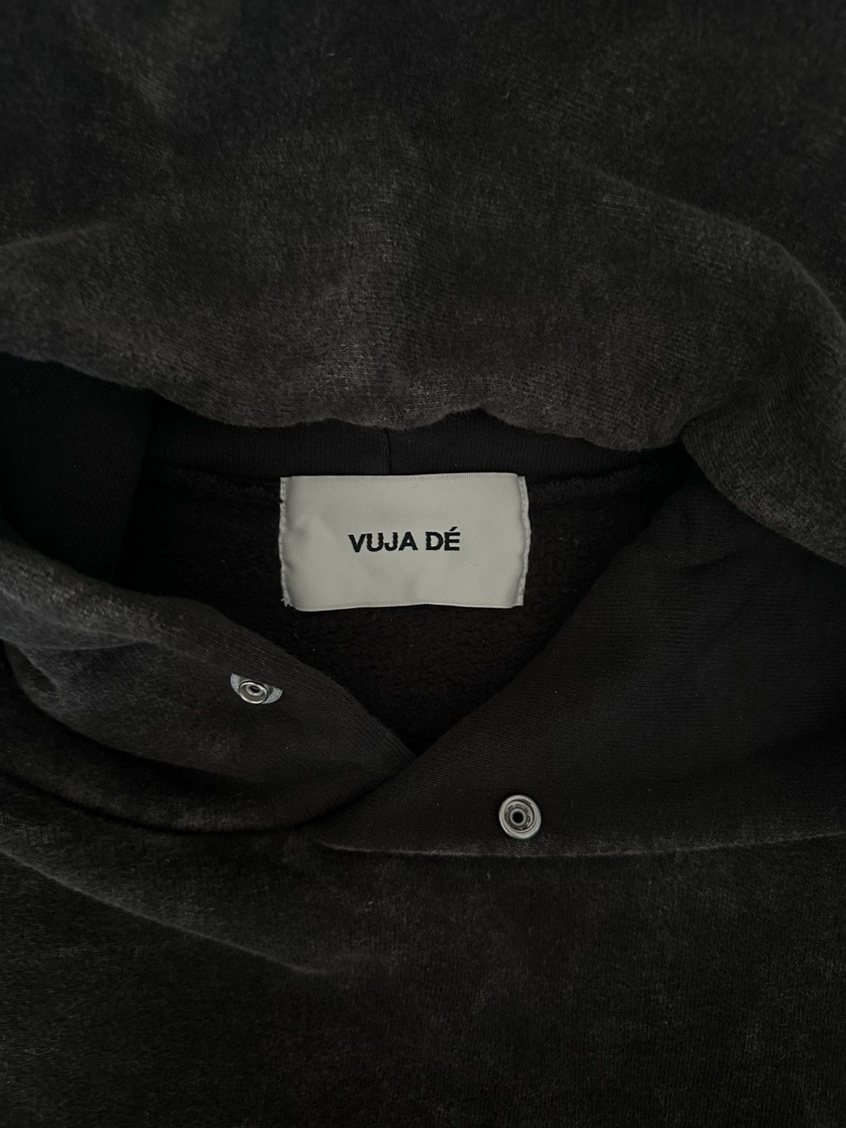 Vuja De Vuja De Uneven Dye Snap Hoodie | Grailed
