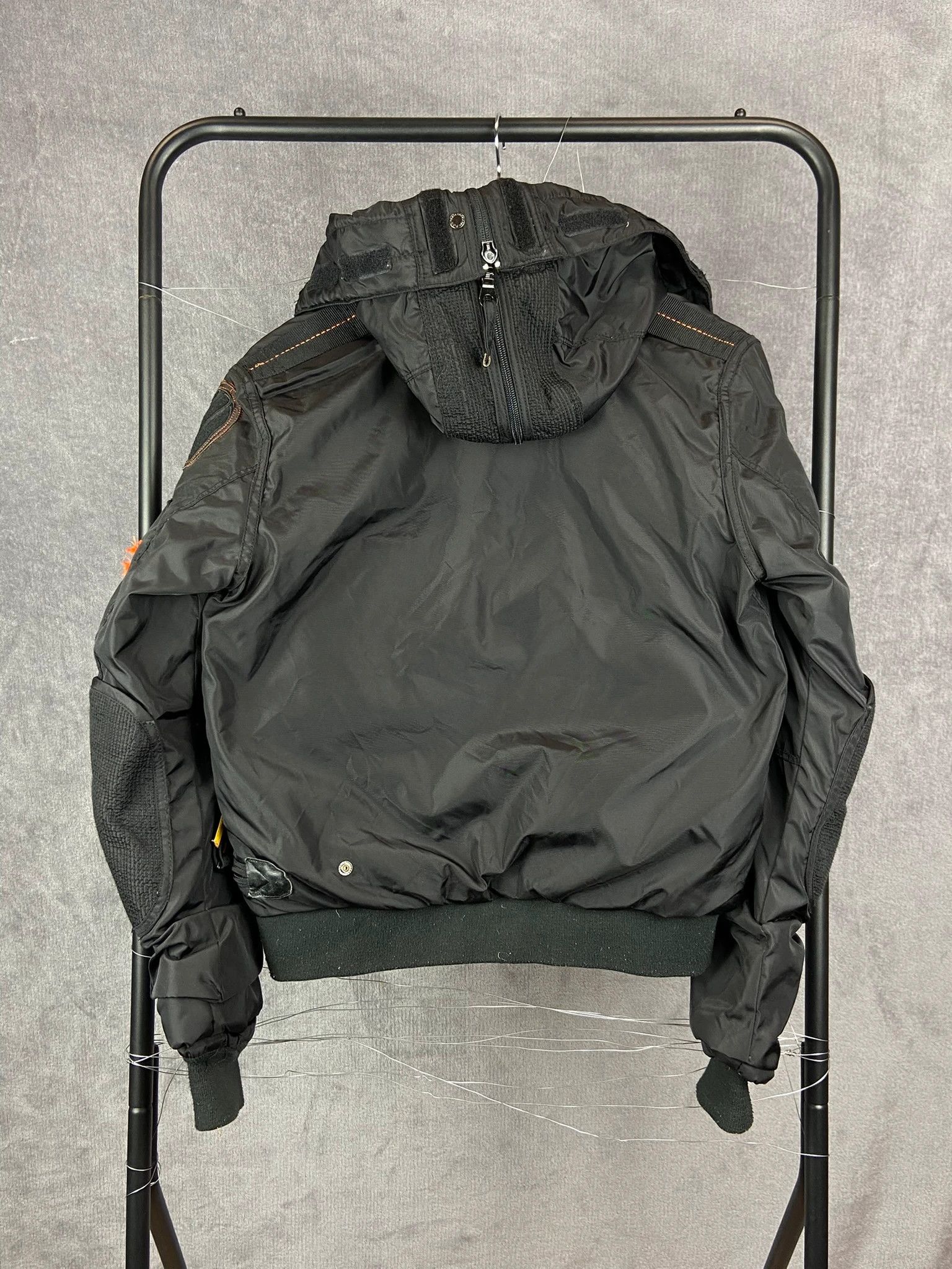 Parajumpers Parajumpers black bomber jacket yellow strap S Size US S / EU 44-46 / 1 - 6 Thumbnail