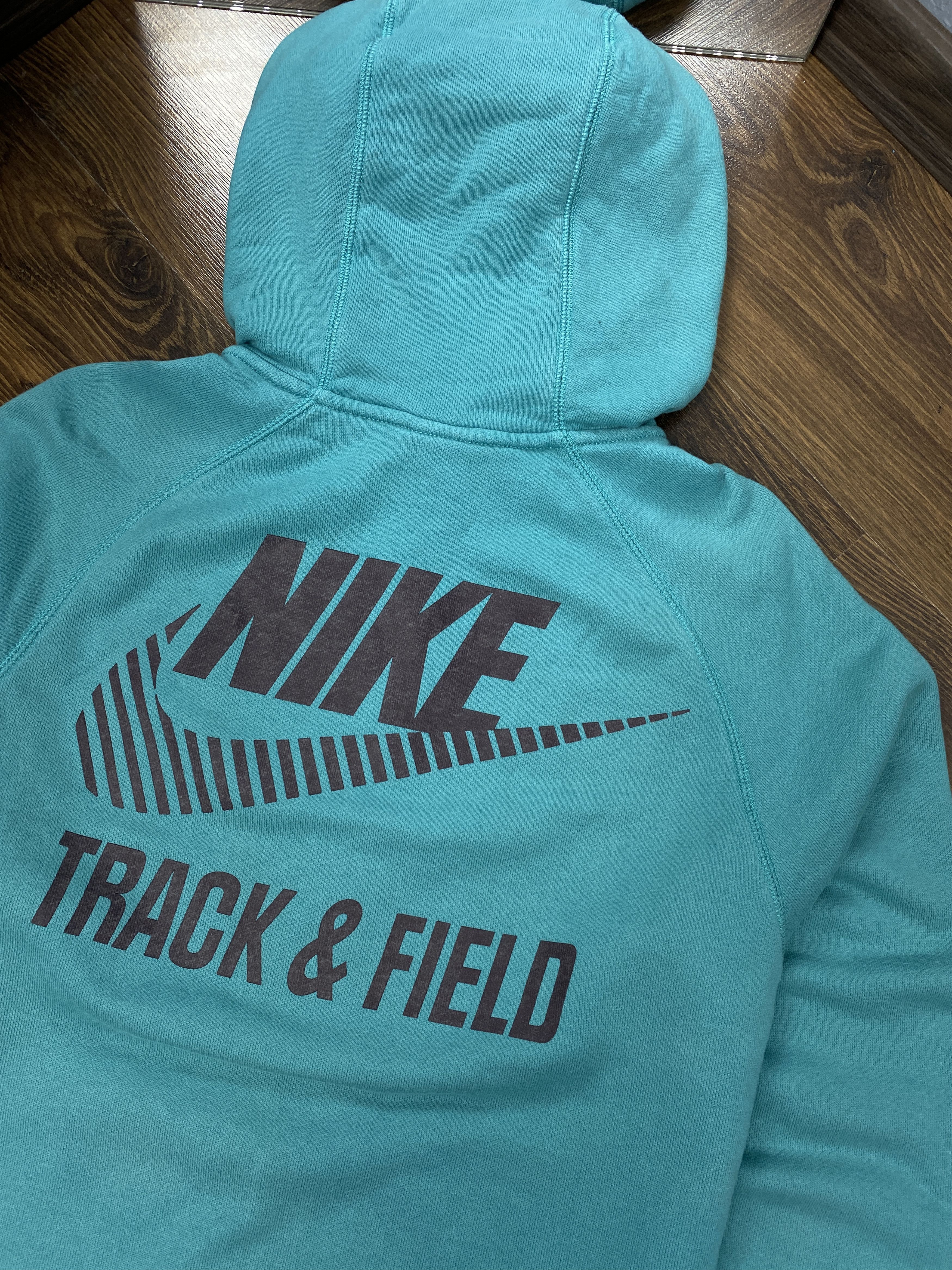 Nike × Vintage Nike Track & Field vintage zip hoodie y2k Size US M / EU 48-50 / 2 - 2 Thumbnail