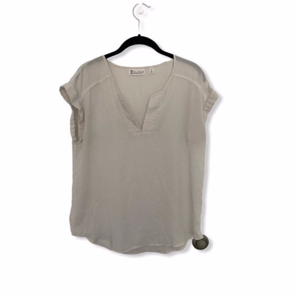 Other 7th Avenue Design Studio Women’s Size M White Short Sleeve B Size M / US 6-8 / IT 42-44 - 2 Thumbnail
