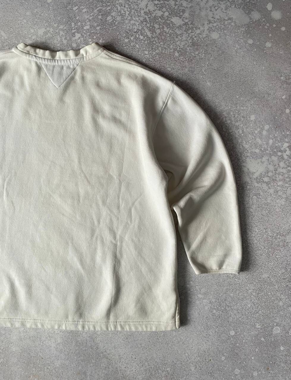 Tommy Hilfiger × Vintage Vintage 90s Tommy Hilfiger Crewneck Sweatshirt Big Logo Y2K Size US XL / EU 56 / 4 - 6 Thumbnail
