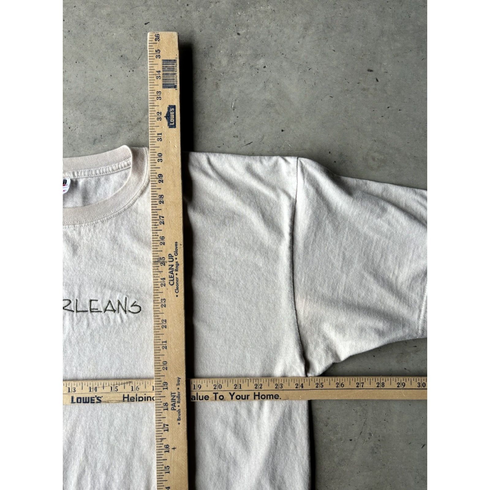 Anvil VINTAGE New Orleans Tee 2XL Anvil Crew Neck Cotton Brown Graphic Print 90s Retro Music USA Men Size US XXL / EU 58 / 5 - 7 Thumbnail