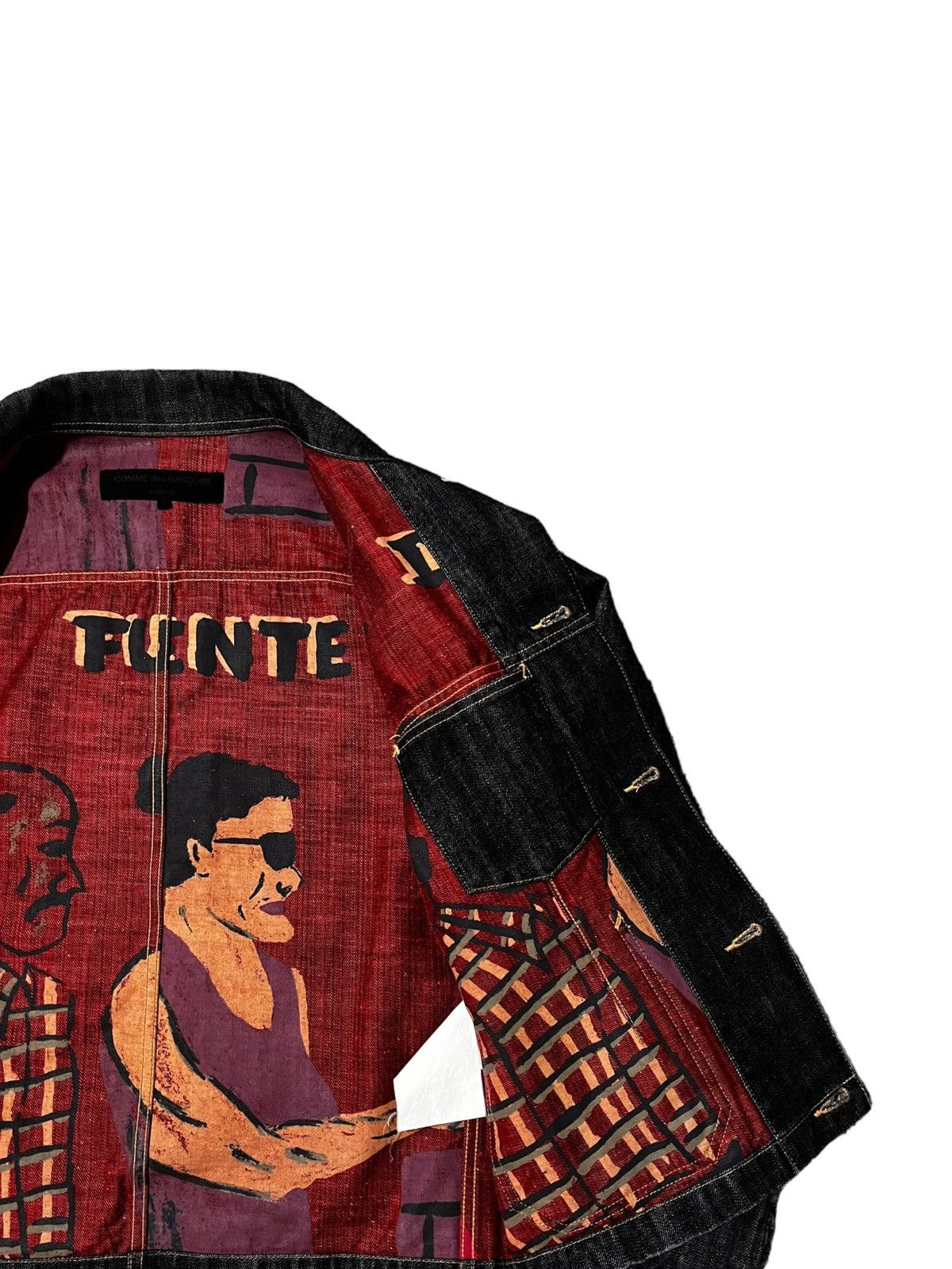 Comme des Garcons Commes Des Garçon 2002 Cuba Denim Jacket