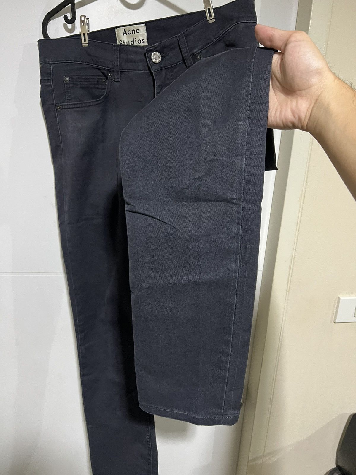 Acne Studios Faded Acne Studios Ace Ups Black Jeans Size US 31 - 9 Thumbnail
