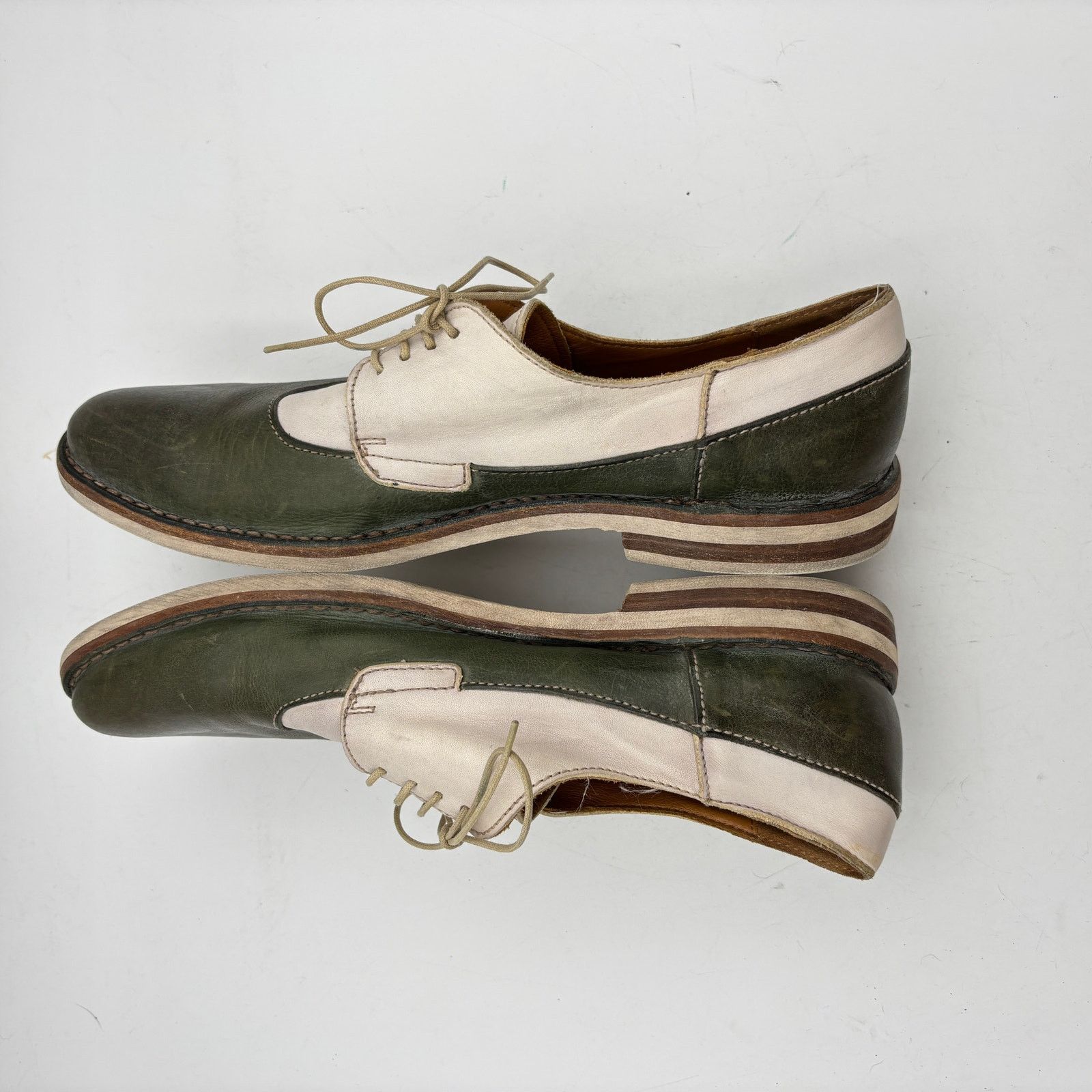 MoMA MOMA Italian Leather Lace Oxford Dress Shoes Men's 45 US 12 Size US 12 / EU 45 - 7 Thumbnail