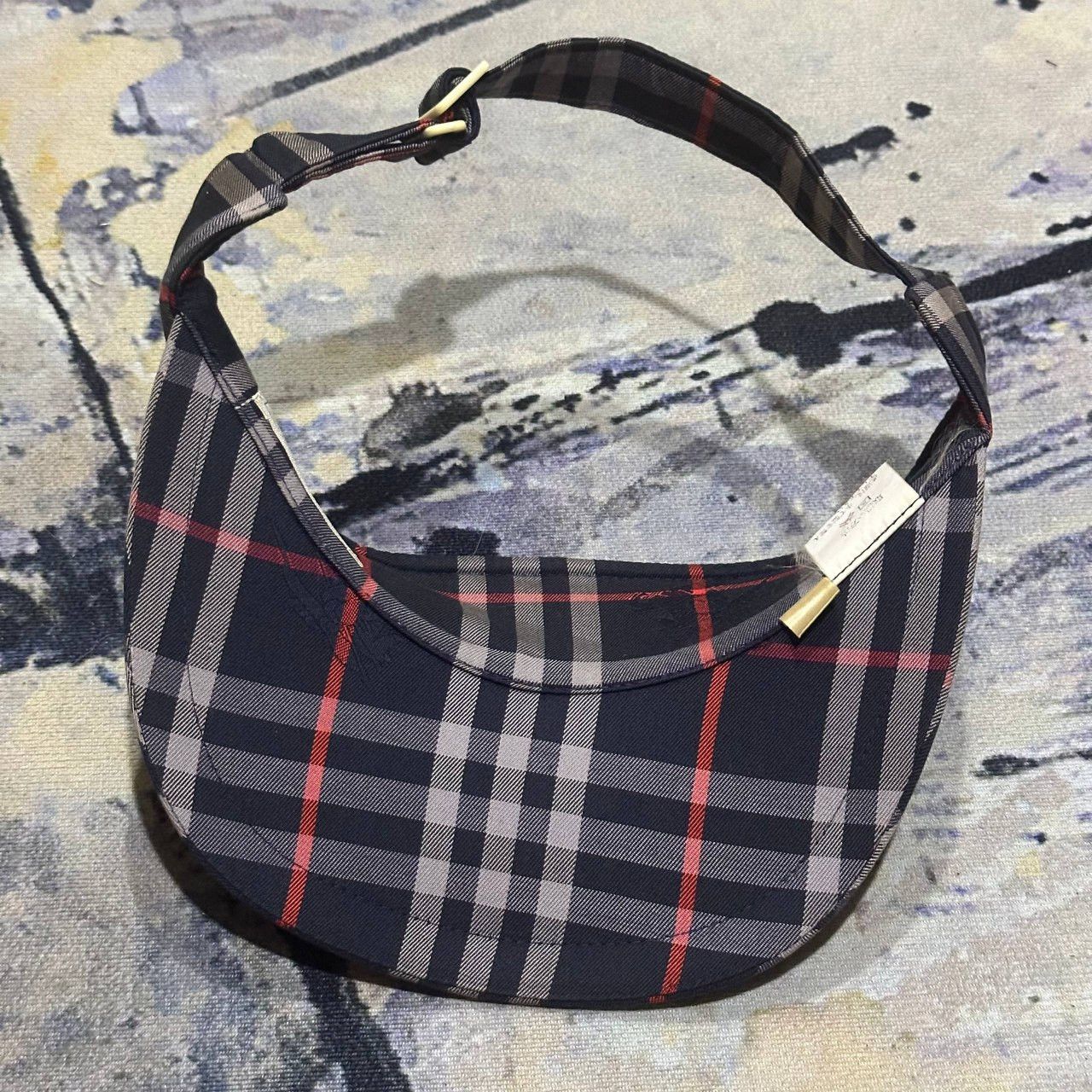 Burberry Vintage Burberry Nova Check Golf Visor Cap Size ONE SIZE - 3 Thumbnail