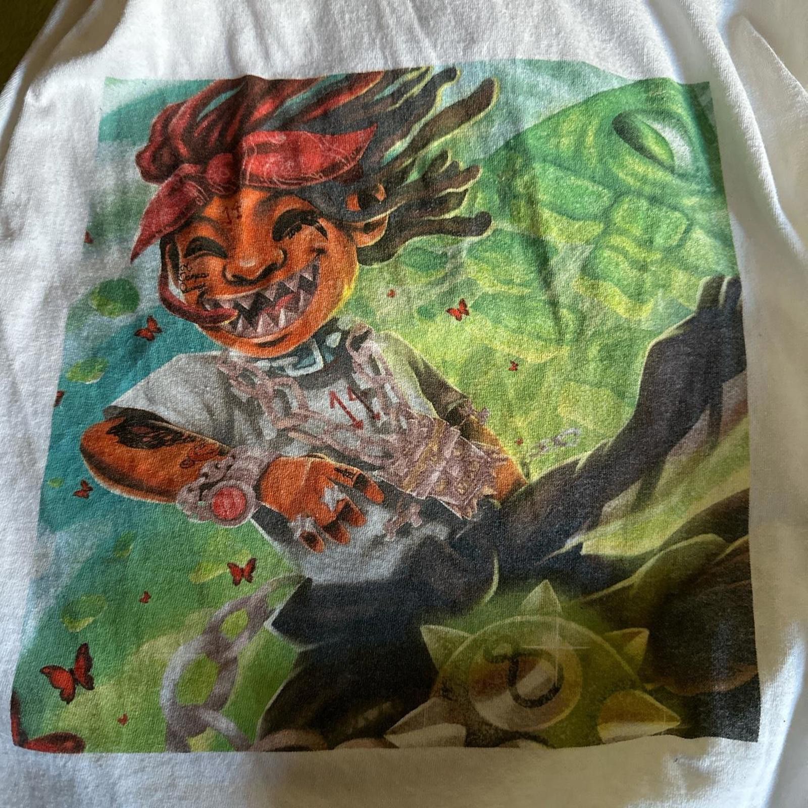 Other Trippie Redd long sleeve white tee sz L Size US L / EU 52-54 / 3 - 4 Thumbnail