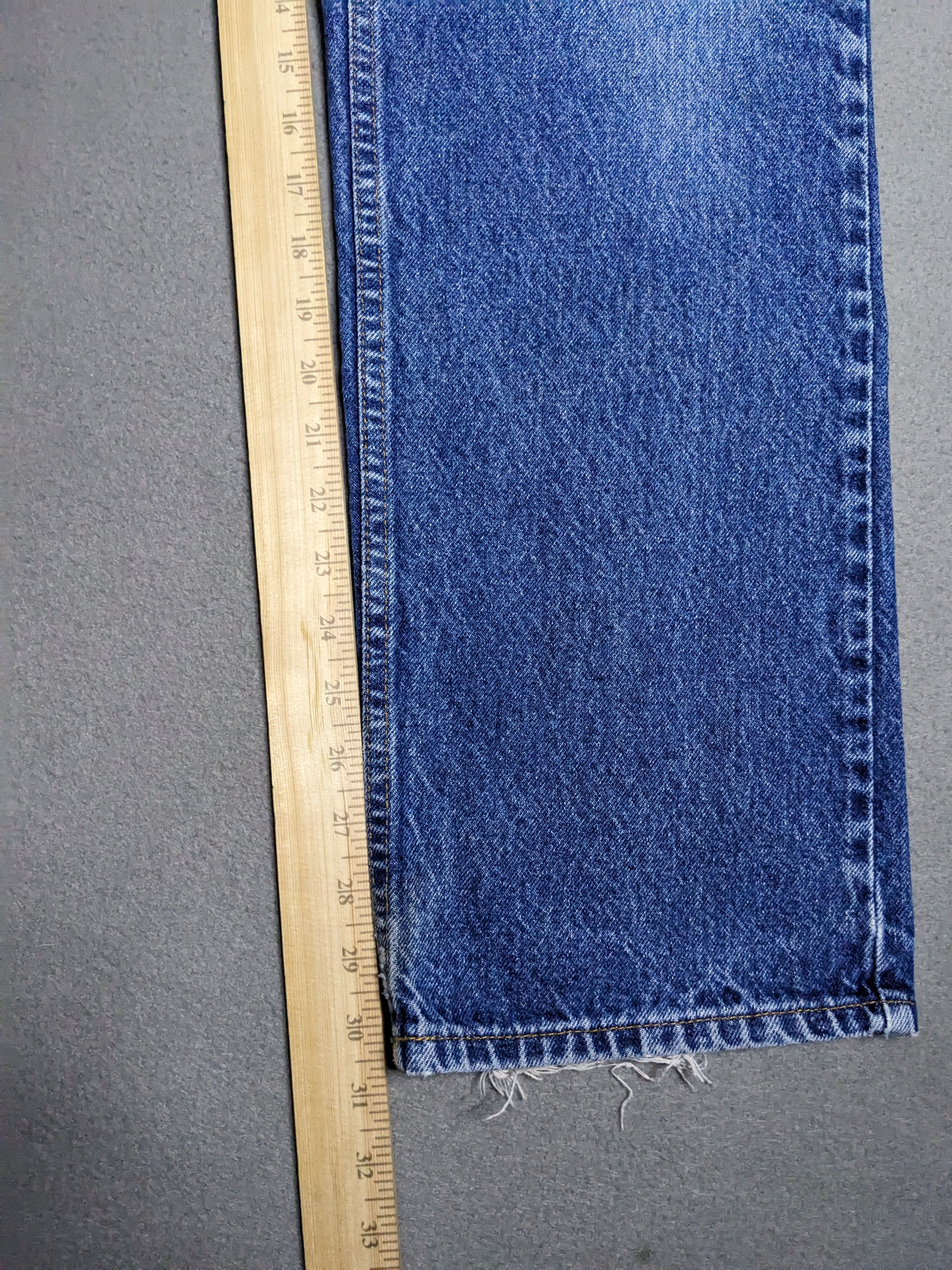 Levi's VINTAGE Y2K Levis Orange Tab 619 Jeans Mens 35x30 Denim Size US 35 - 16 Thumbnail