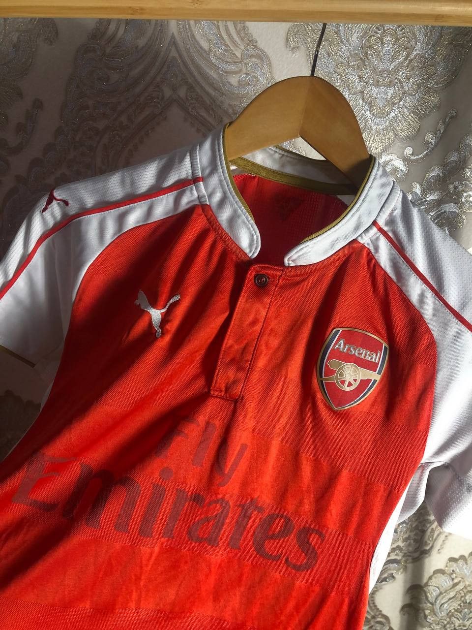 Puma Vintage Puma FC Arsenal London England Soccer Jersey Retro Size US S / EU 44-46 / 1 - 5 Thumbnail