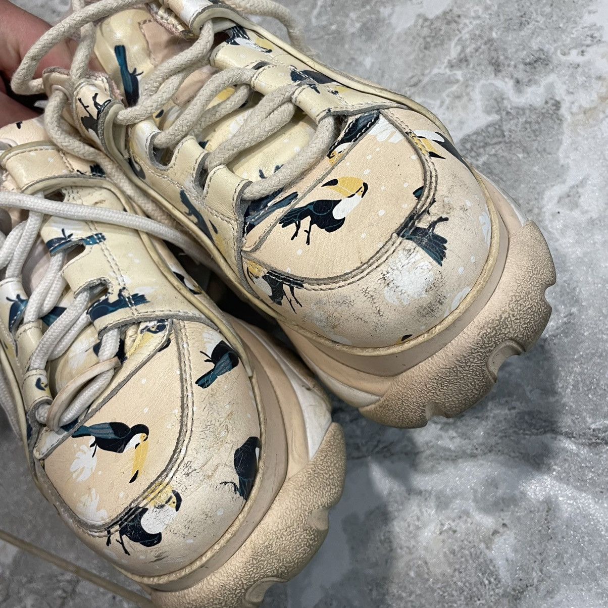 Buffalo London × Vintage Y2K Buffalo High Platform Chunky Boots Shoes sneakers rock Size US 9 / IT 39 - 12 Thumbnail