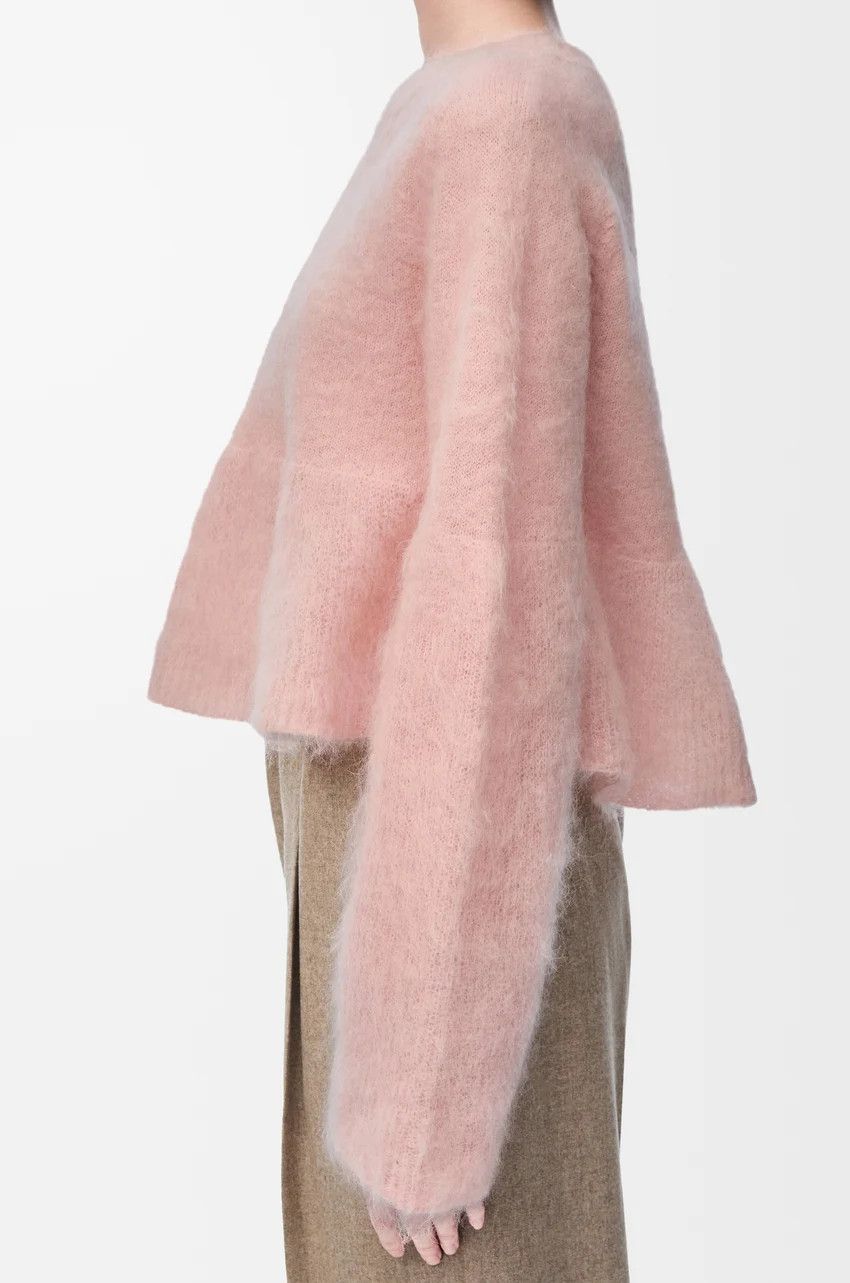 o1loc1c0525 Sweaters in Light Pink