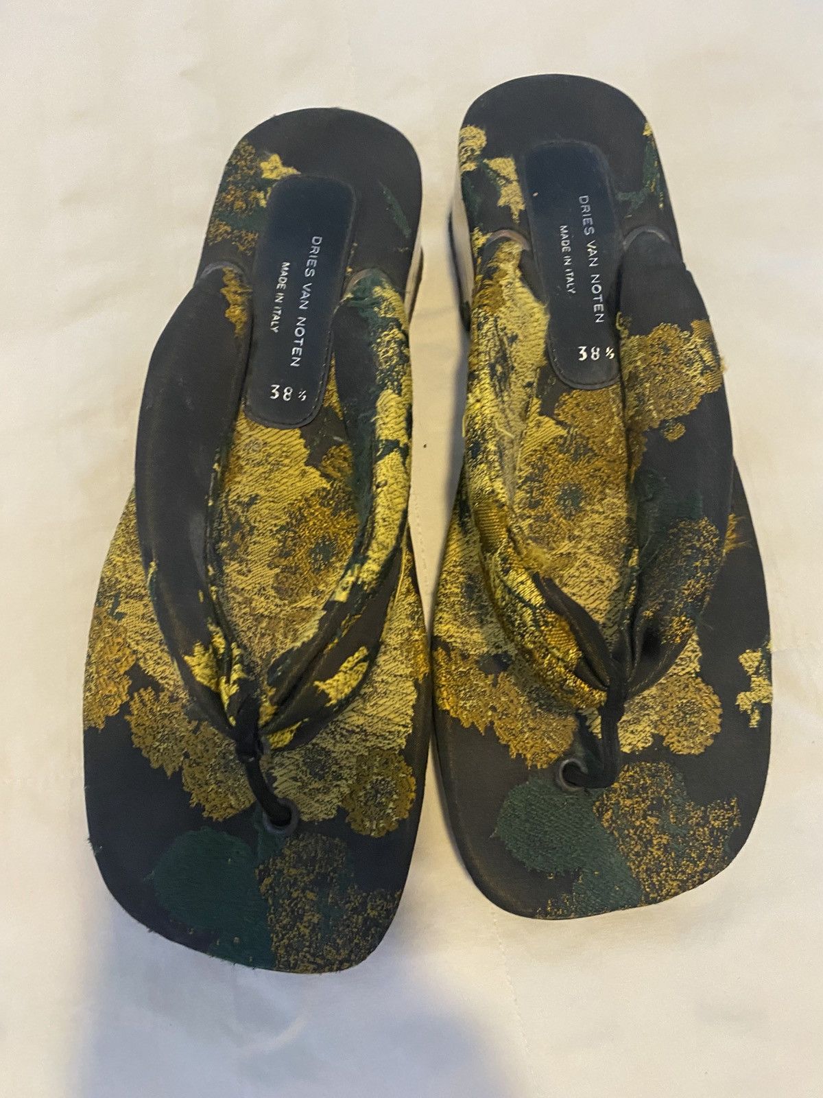 Dries Van Noten Rare exquisite Dries Van Noten sandals Size US 8.5 / IT 38.5 - 1 Thumbnail
