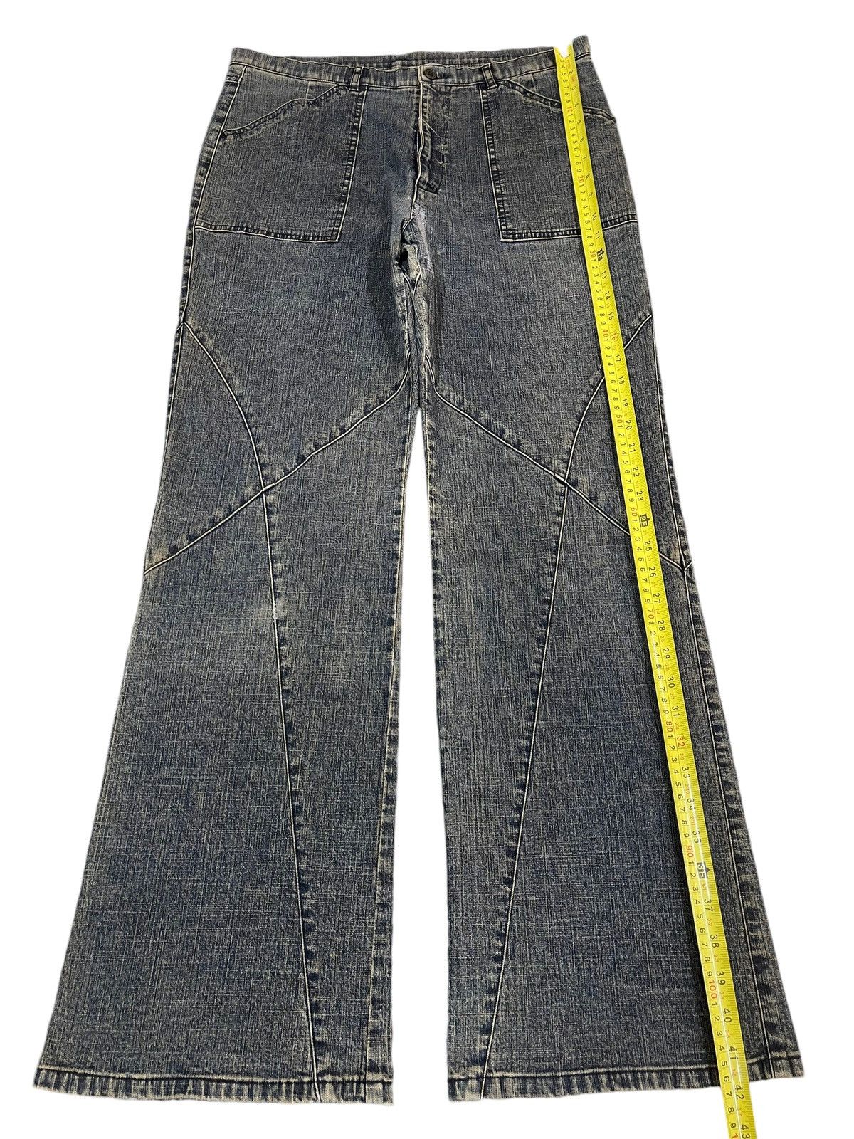 Issey Miyake Vintage Japanese Brand Avant Garde Style Baggy Jeans Size US 32 / EU 48 - 12 Thumbnail