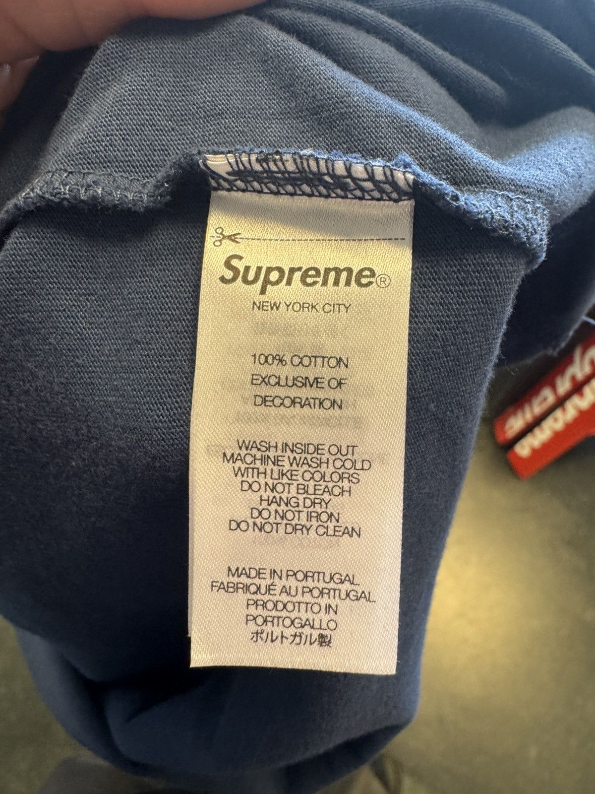Supreme Supreme Intarsia Tee Size US S / EU 44-46 / 1 - 4 Thumbnail