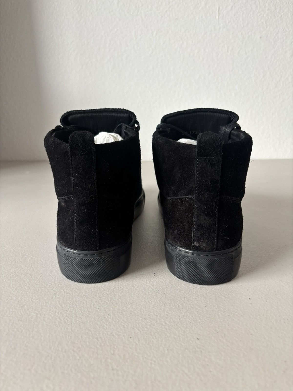Balenciaga Balenciaga Arena High Black Suede EU 40 Size US 7 / EU 40 - 5 Thumbnail
