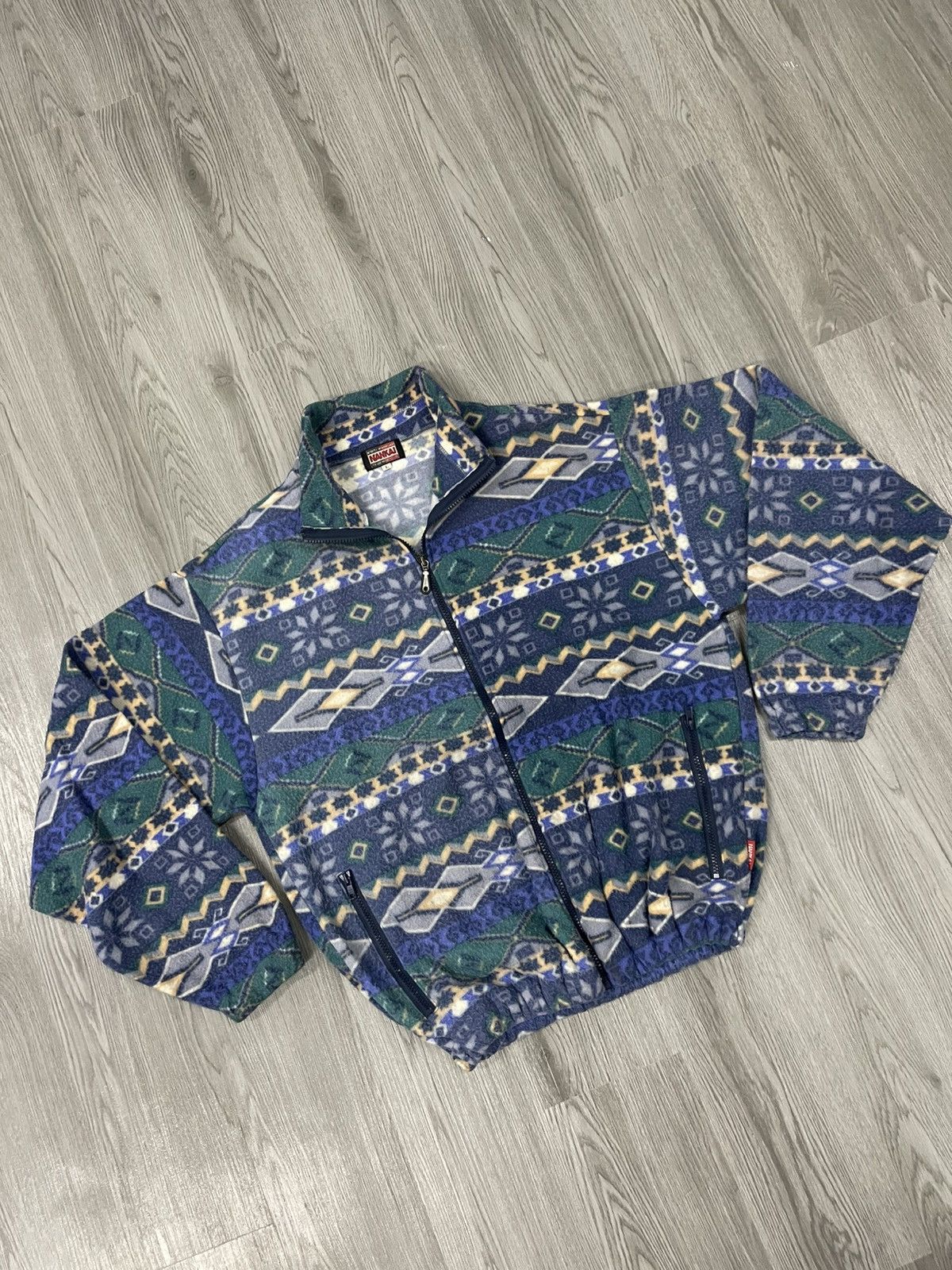 Gear for Sports Vintage Nankai Japan Printed Fleece Jacket Size US M / EU 48-50 / 2 - 4 Thumbnail