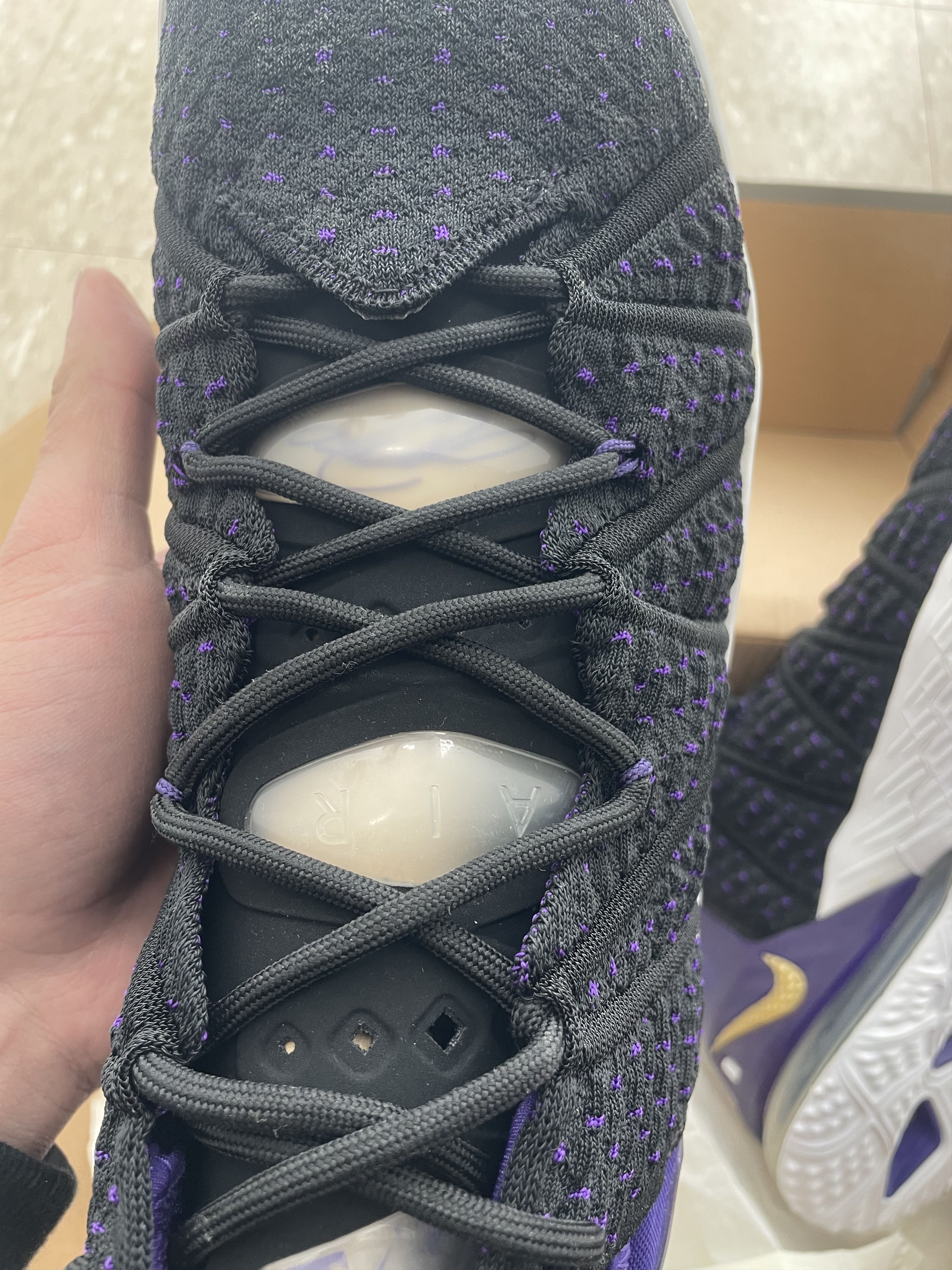 Nike Nike Lebron 18 Lakers Size 11 CQ9283-004 Authentic Rare Size US 11 / EU 44 - 5 Thumbnail