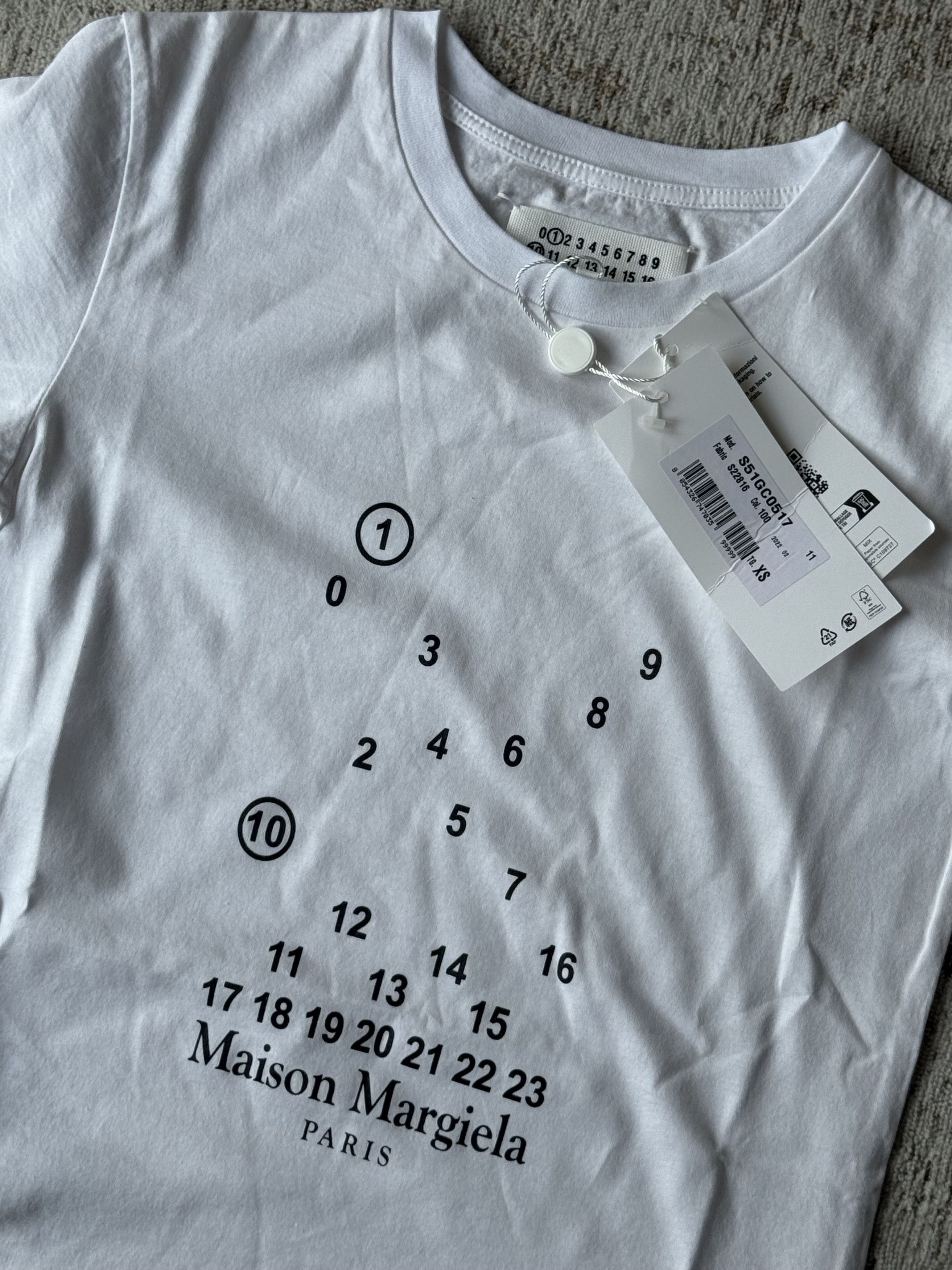 Maison Margiela Maison Margiela tshirt | new | size xs Size XS / US 0-2 / IT 36-38 - 3 Thumbnail
