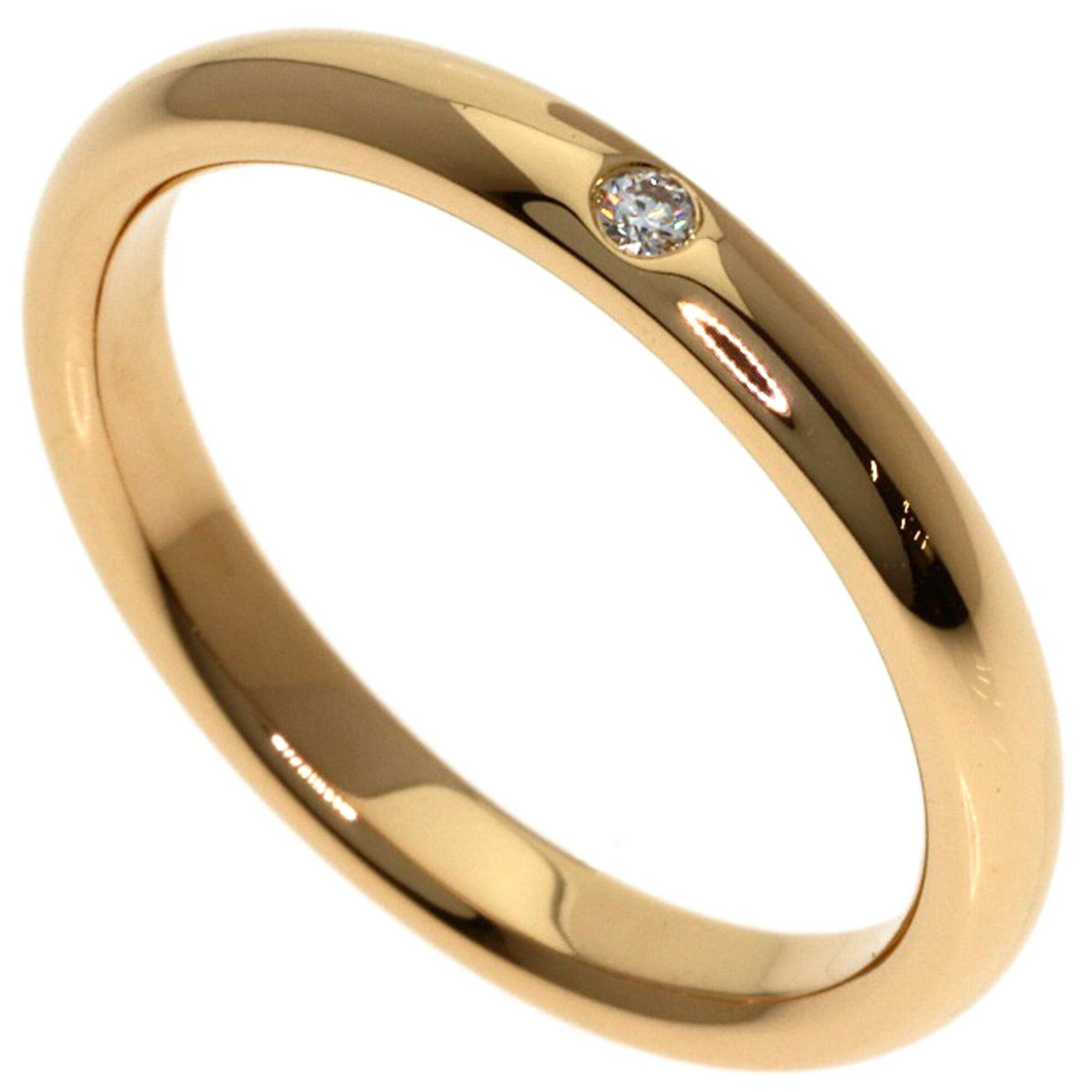 Tiffany & Co. Tiffany & Co. Stacking Band 1P Diamond Ring, 18K Pink Gold, Women's. Size ONE SIZE - 1 Thumbnail