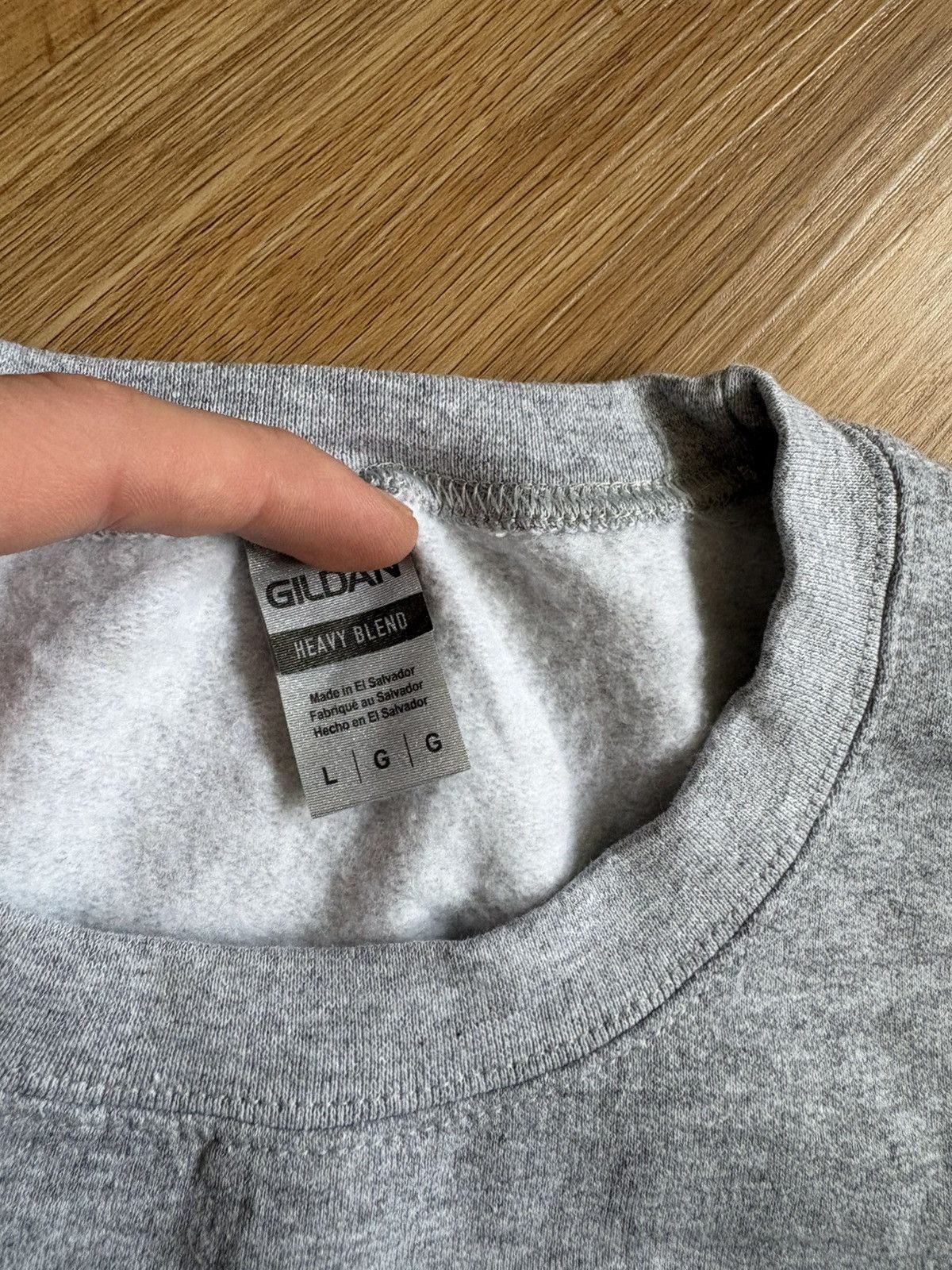 Gildan Vintage Gildan American school sweater Size US L / EU 52-54 / 3 - 3 Thumbnail