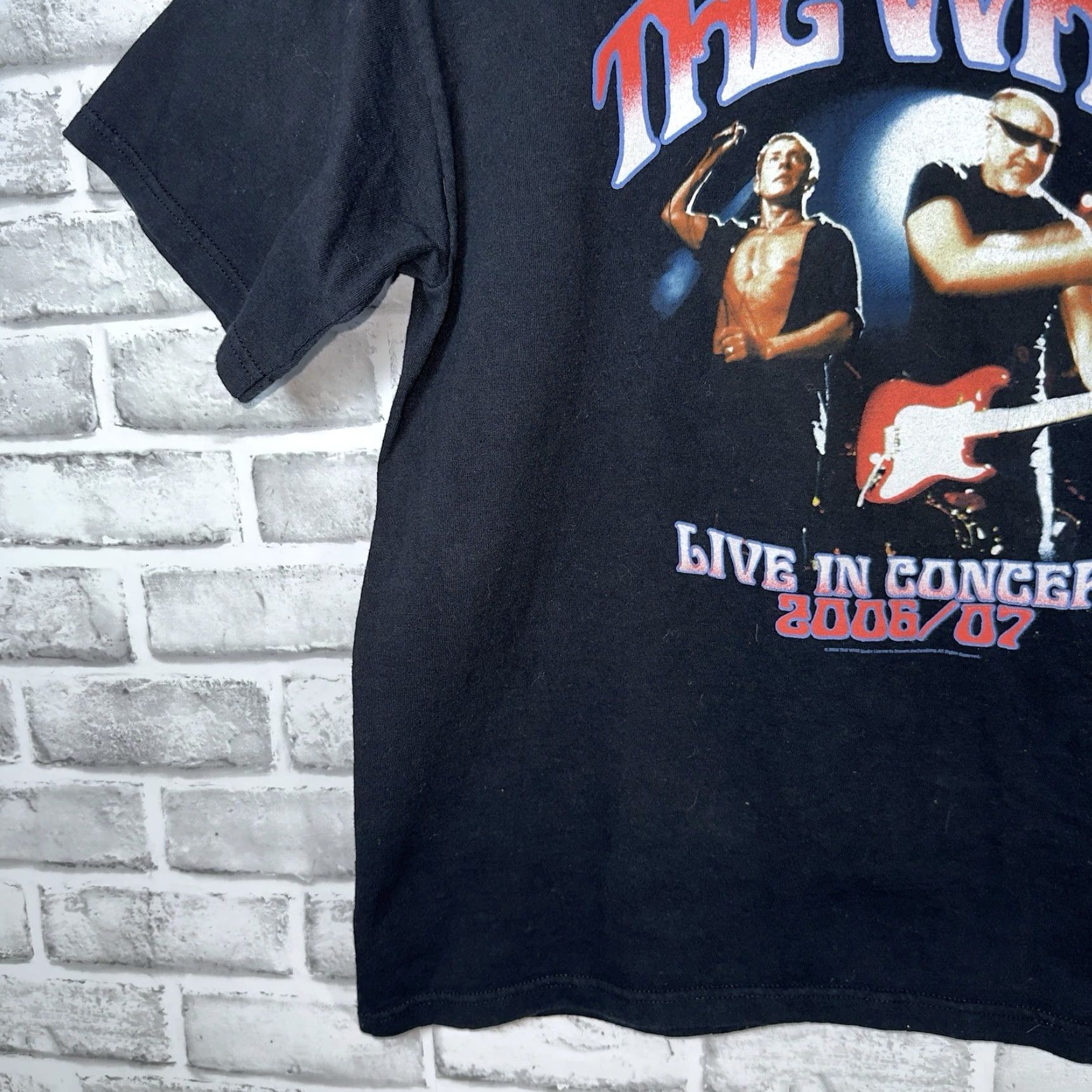 Anvil VINTAGE The Who Concert Graphic Tee Mens Size M Black T-Shirt 2006-2007 Merch Size US M / EU 48-50 / 2 - 3 Thumbnail