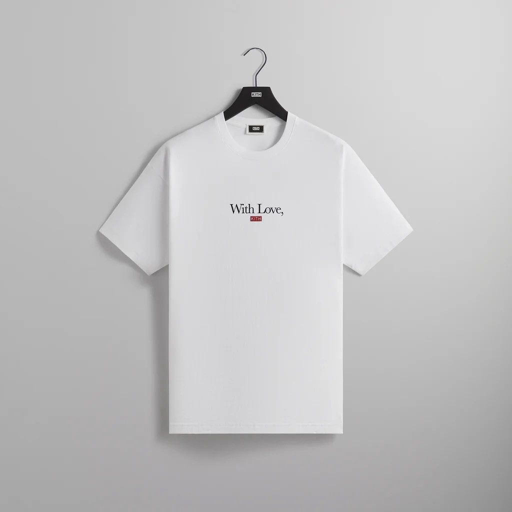 image of Kith With Love Tee - White - Xl, Men's