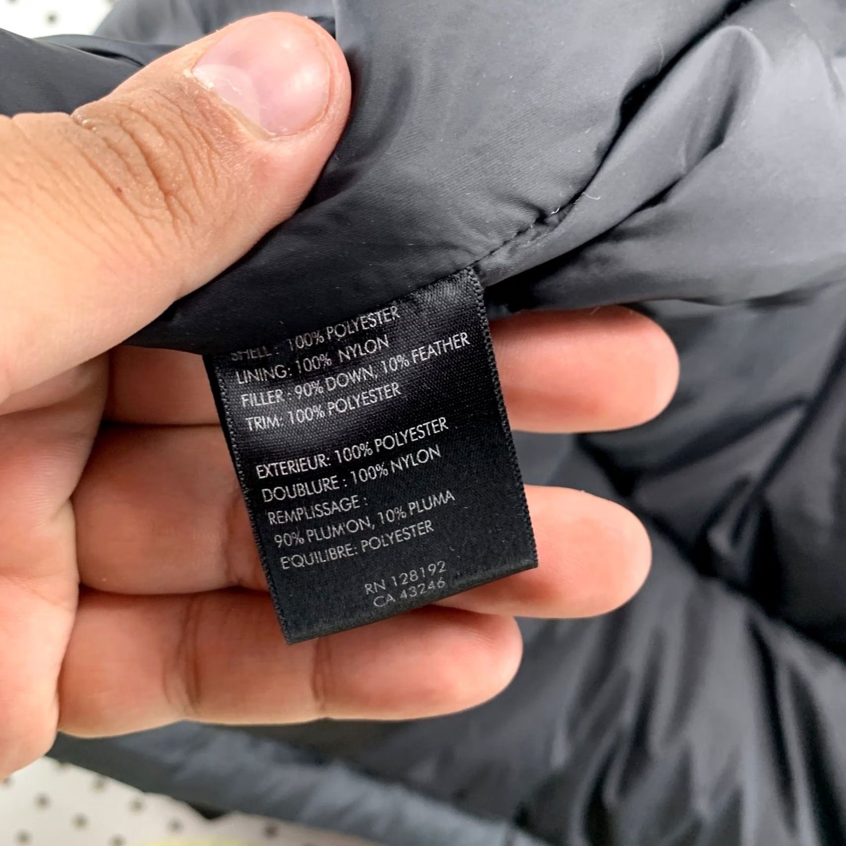 Tumi Tumi Down Puffer Jacket Mens XL Black Packable Tech Preppy Coat Size US XL / EU 56 / 4 - 3 Thumbnail