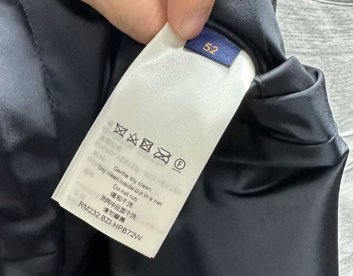 Louis Vuitton LOUIS VUITTON LV 23FW Peace Dove Silk Coach Jacket Size US M / EU 48-50 / 2 - 6 Thumbnail