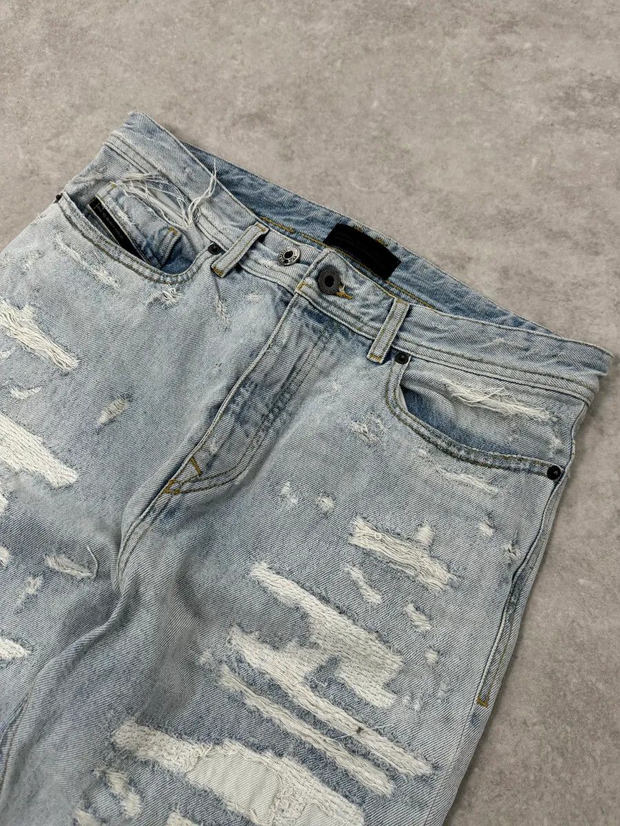 Diesel Diesel Blue Distressed Denim Jeans Size US 32 / EU 48 - 6 Thumbnail